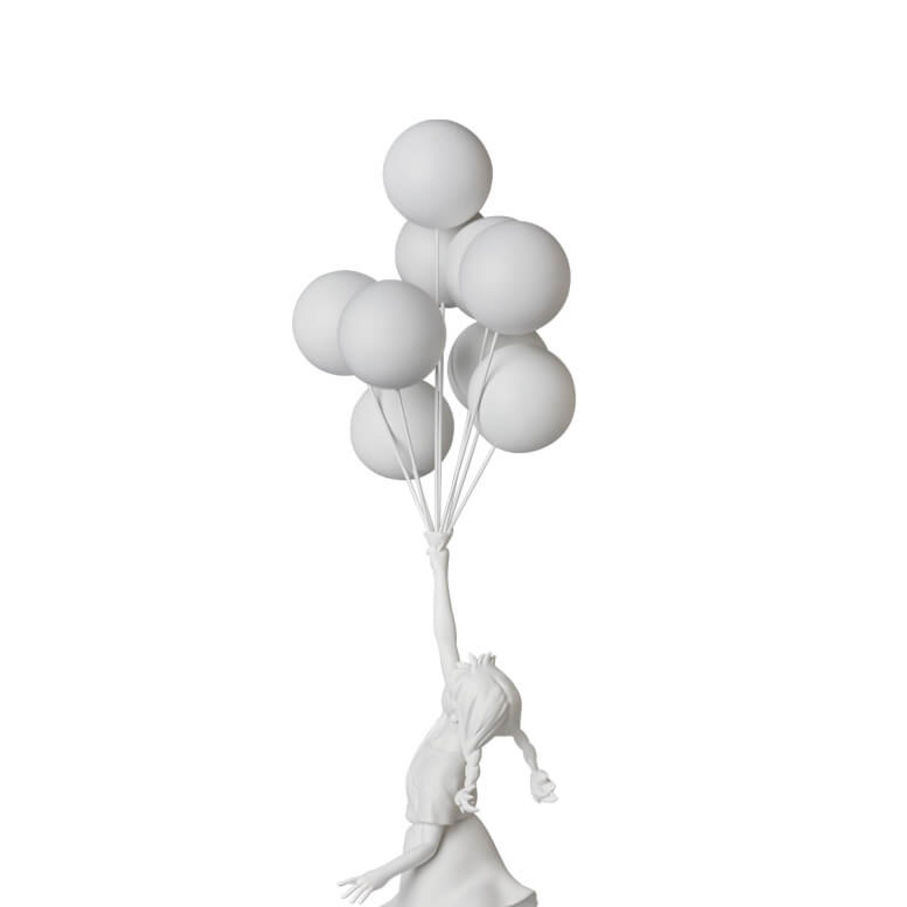 FLYING BALLOONS GIRL ORIGINAL - Sculpture by Banksy