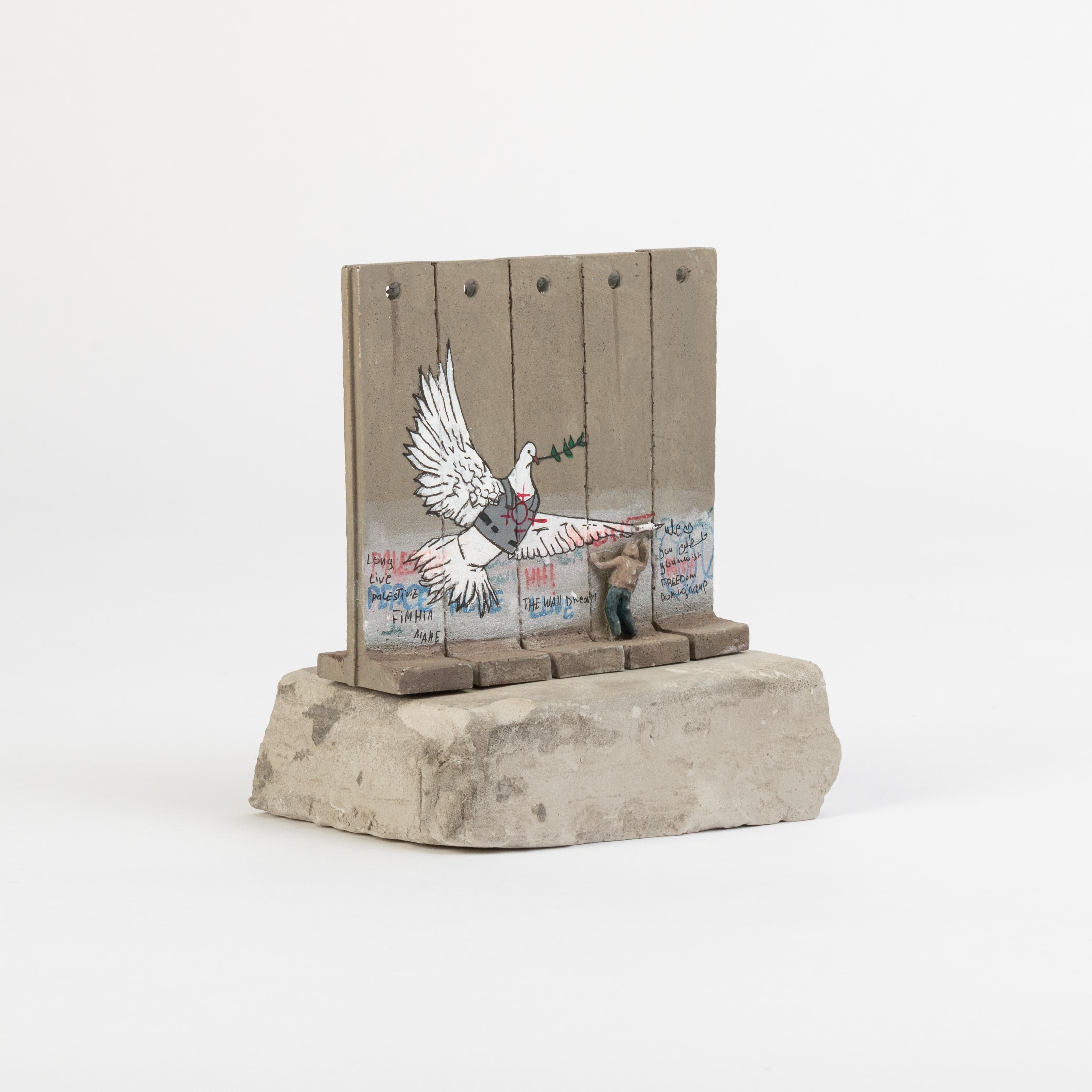 Miniature concrete souvenir sculpture, hand-painted by local artists
Open edition.
New, as issued; some imperfections may exist given the nature of the material
Unsigned and marked with a unique reference number on the underside
Issued with a WOH