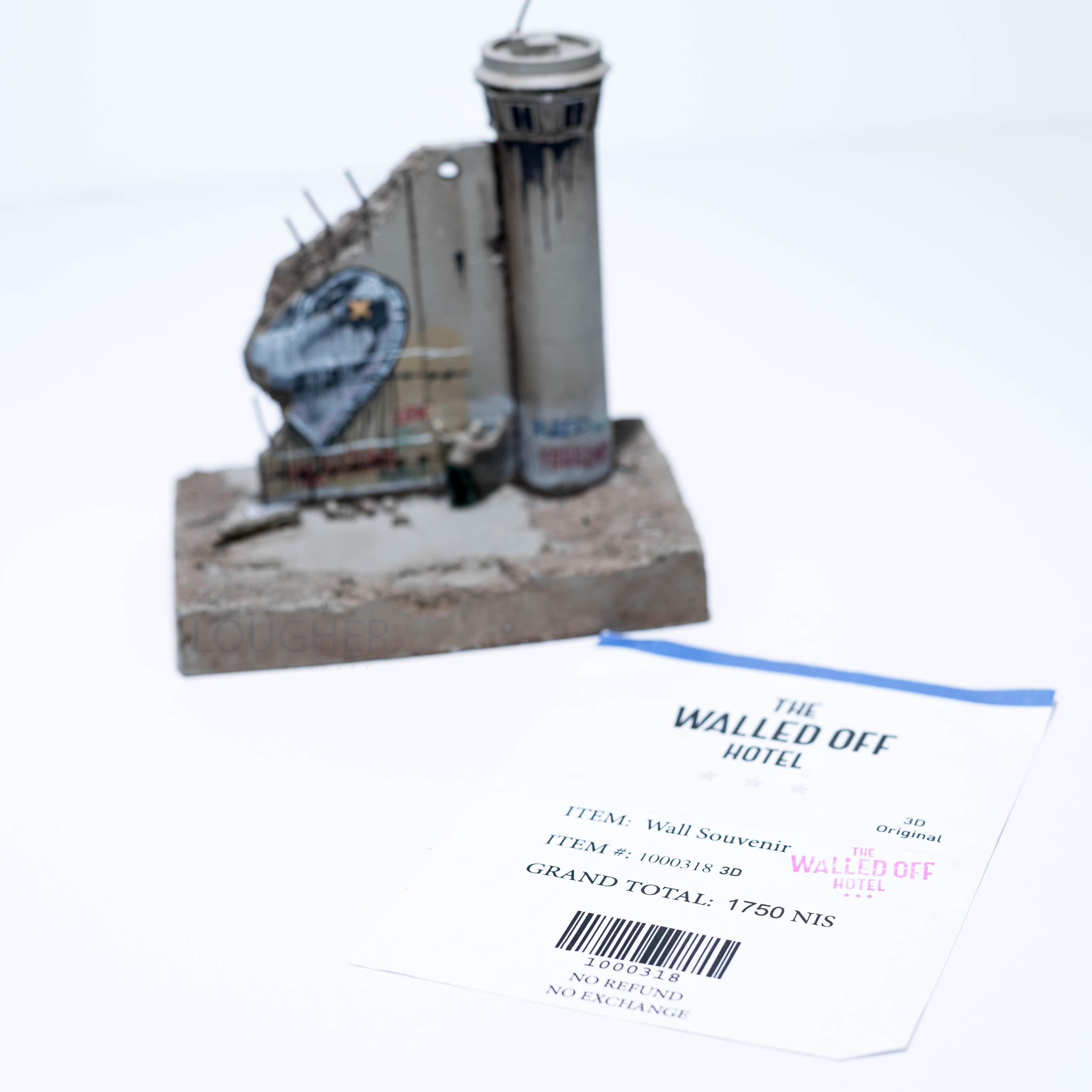 Miniature concrete souvenir sculpture, hand painted by local artists 
Open Edition
11.5 x 13 x 8 cm, 4.5 x 5.1 x 3.1 in (with base)
Unsigned and marked with a unique reference number on the underside
New, as issued; some imperfections may exist