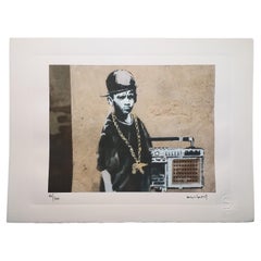Banksy „“ Dalston „“ Detail