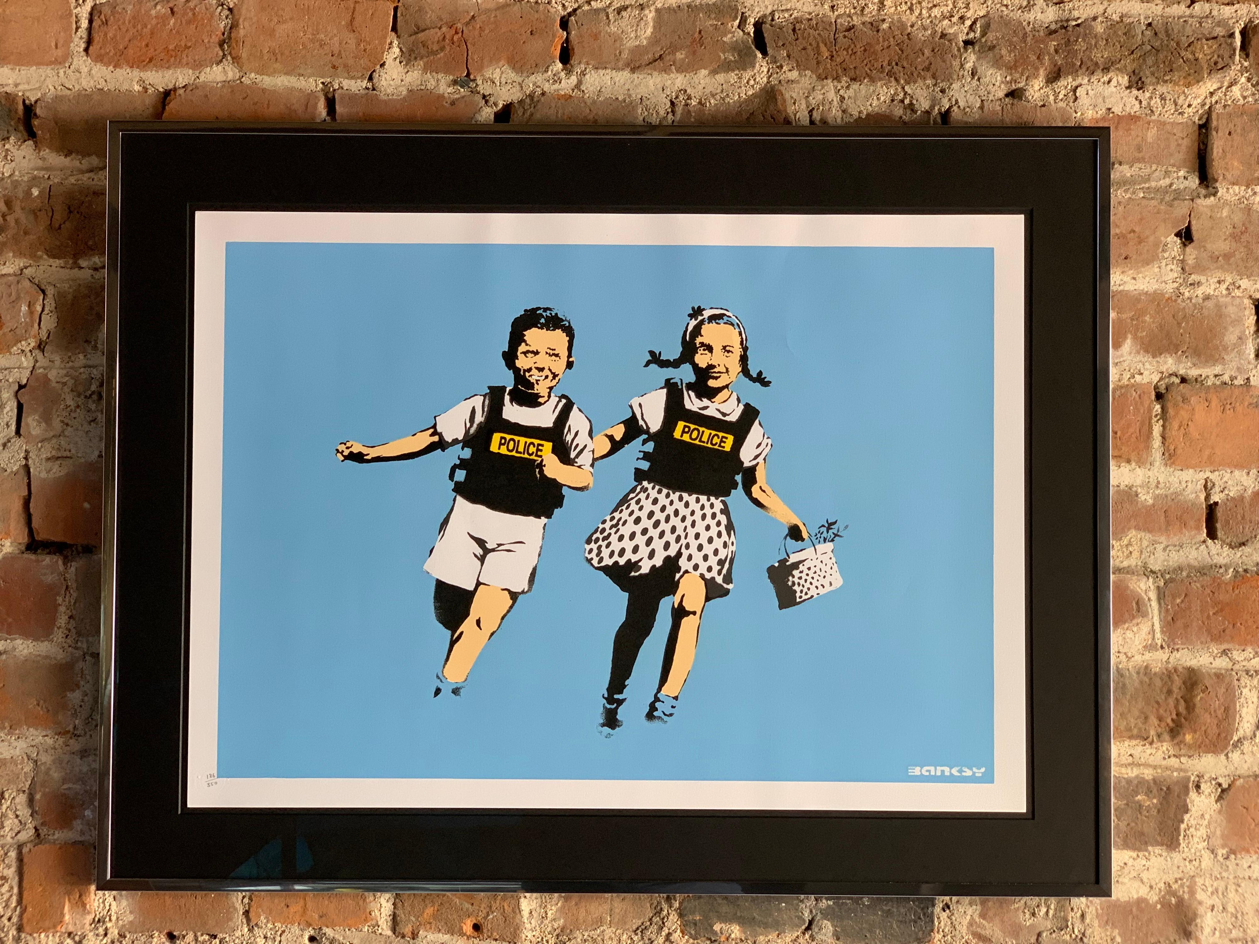 Modern Banksy Jack and Jill, 2005 Unsigned For Sale