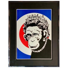 Banksy Monkey Queen, 2003 Unsigned