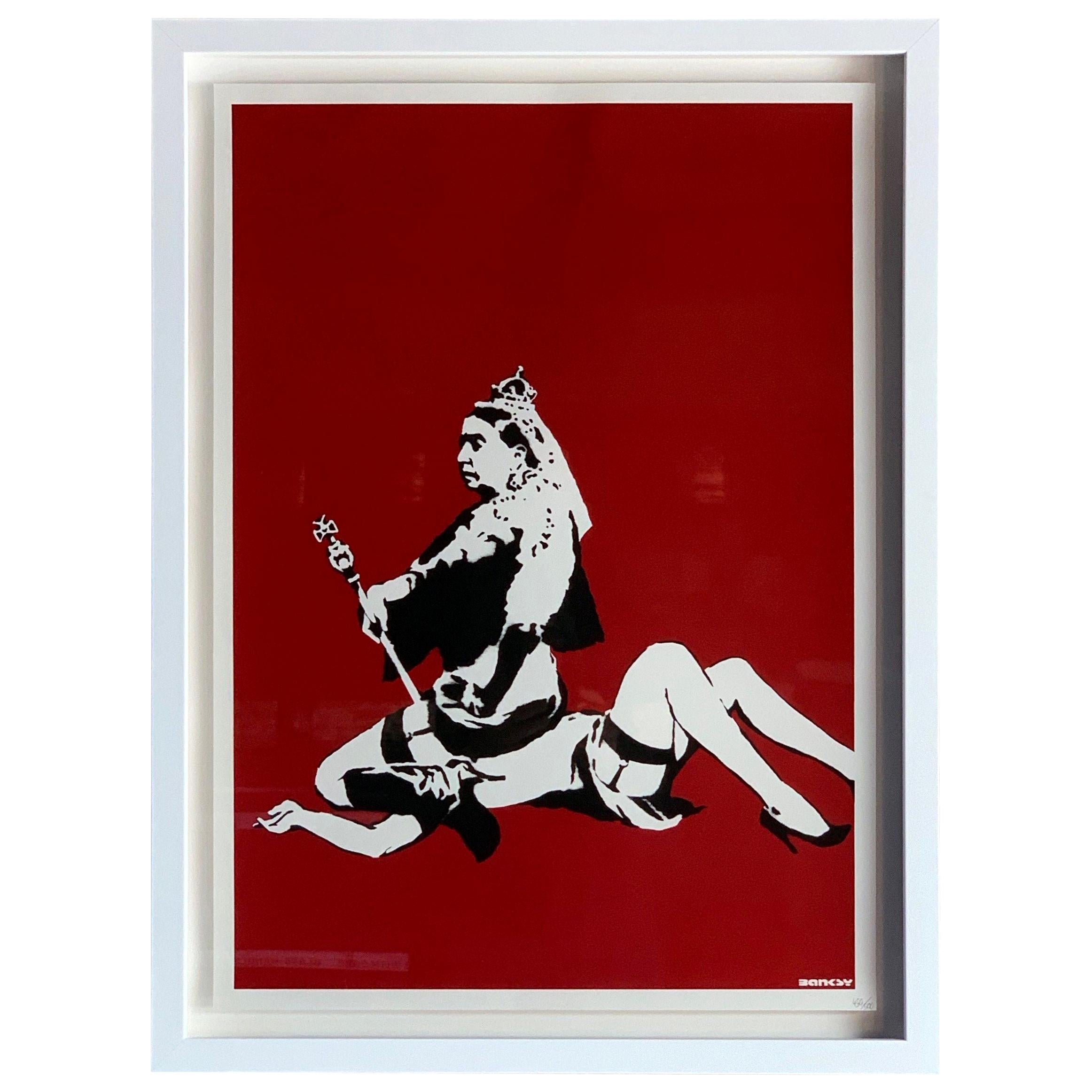 Banksy Queen Vic Unsigned