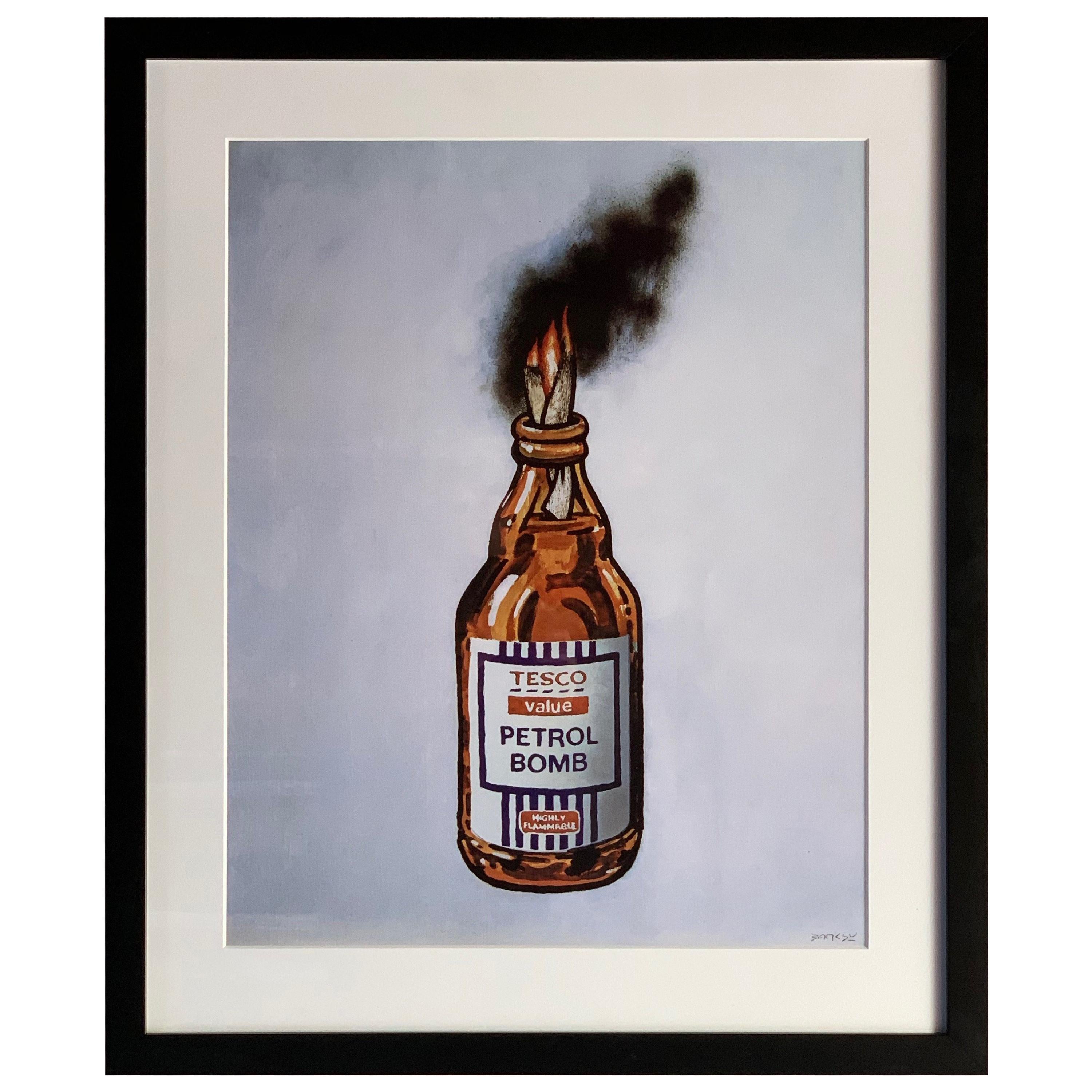 Banksy Tesco Petrol Bomb unsigned