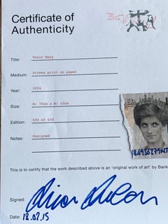 Banksy Toxic Mary unsigned