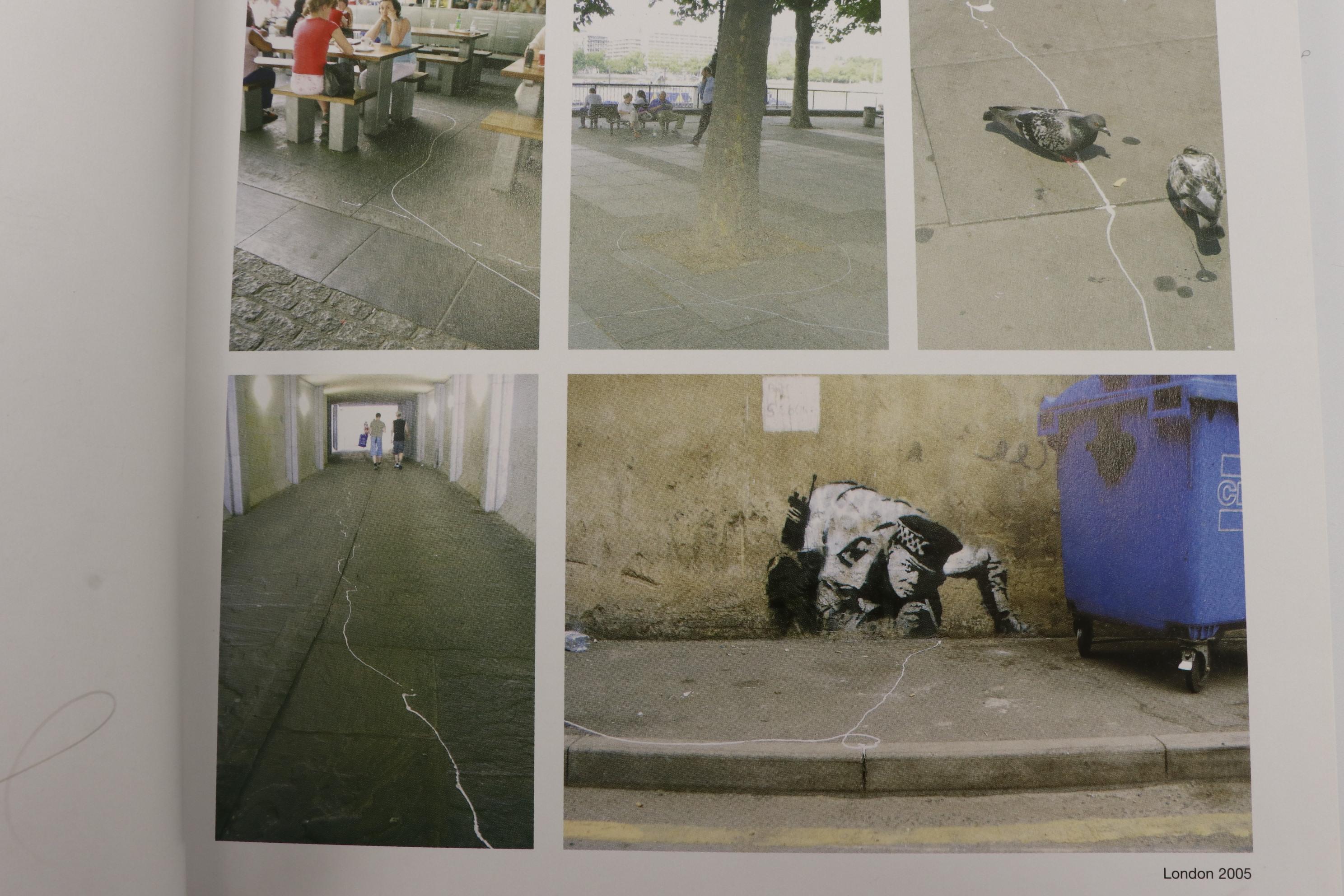 Contemporary Banksy, Wall and Piece For Sale
