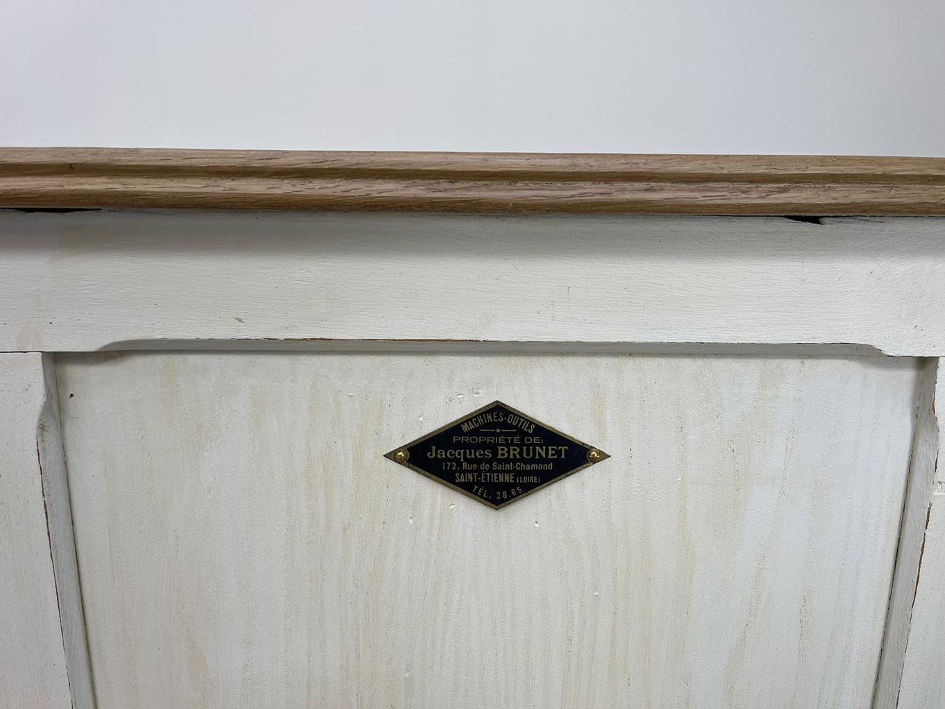 Banque de métier en chêne années 1930 in vendita 1