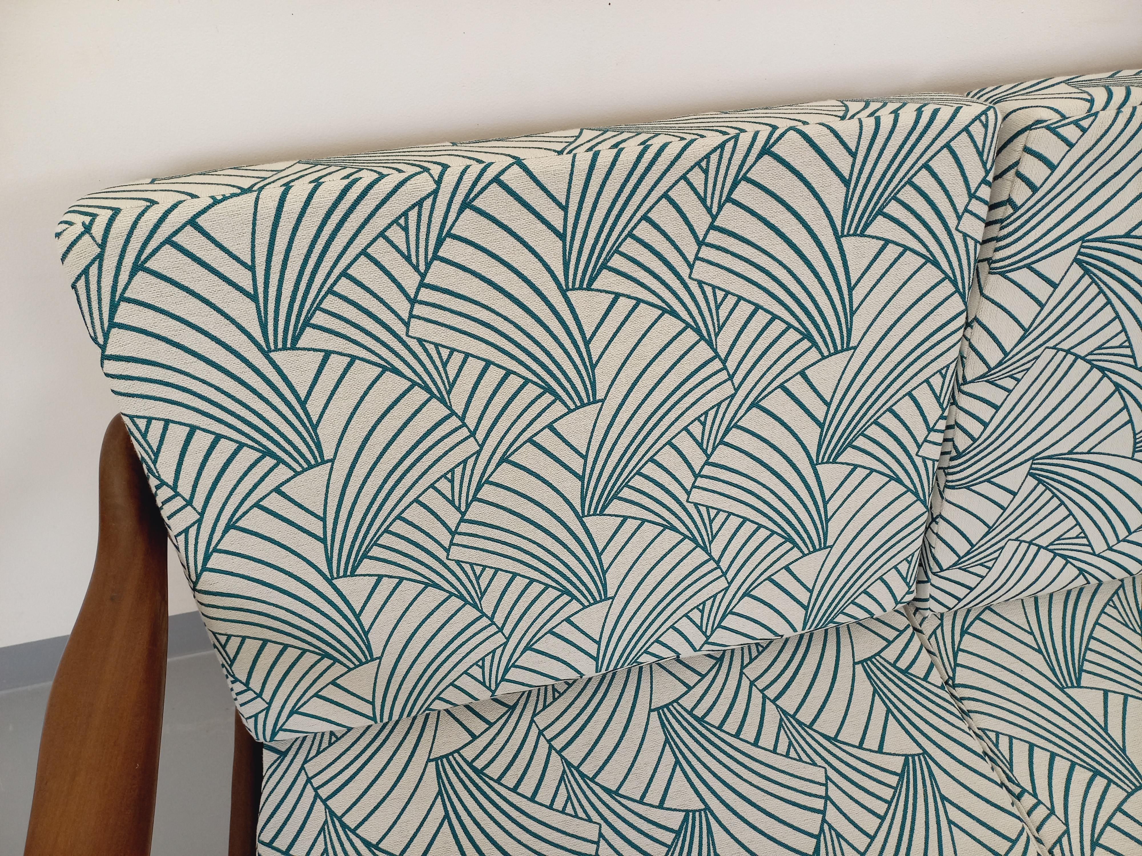 Banquette canapé 3 posti scandinava vintage Arne Wahl Iversen pour Komfort teck in vendita 6