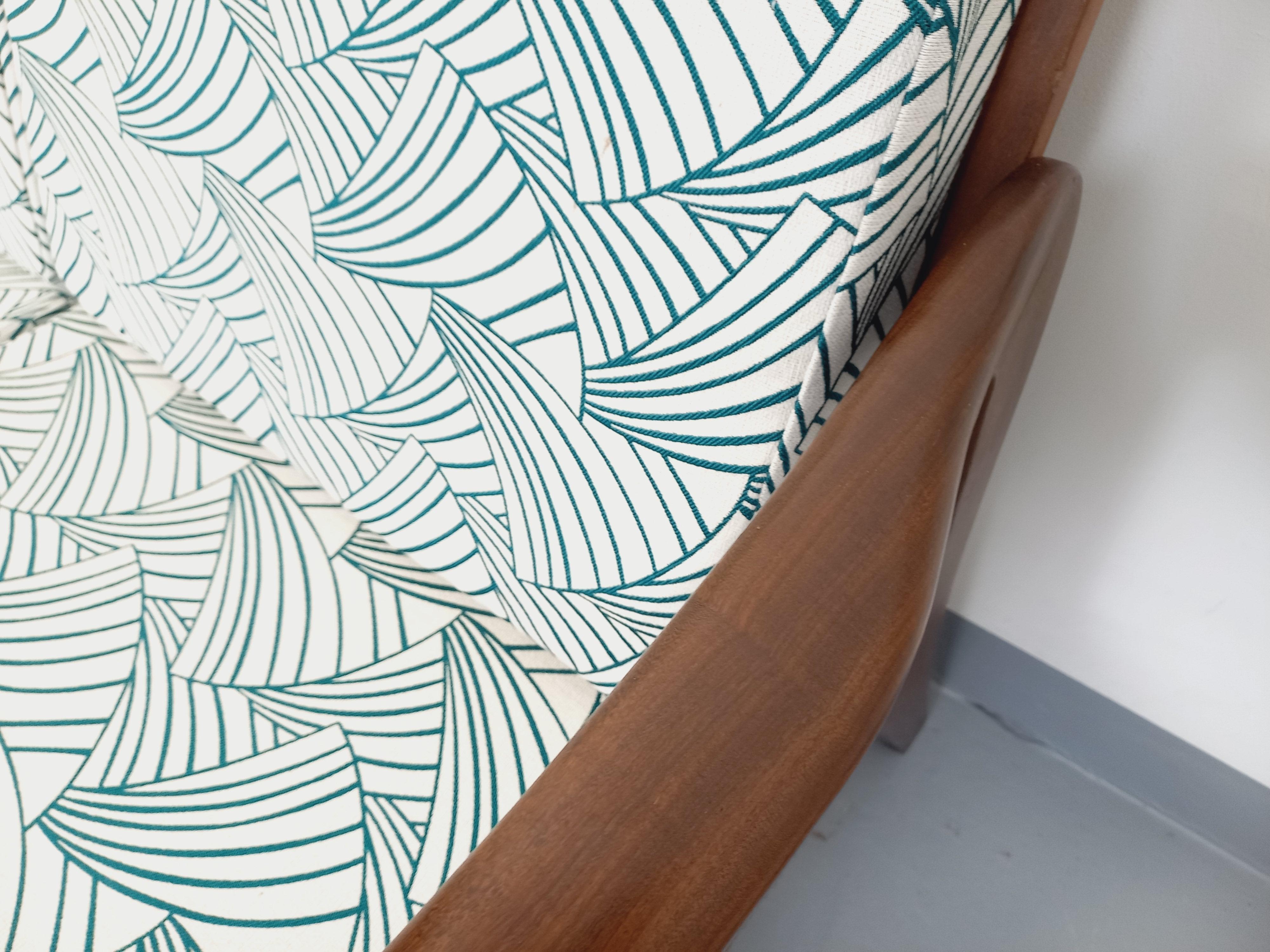 Banquette canapé 3 posti scandinava vintage Arne Wahl Iversen pour Komfort teck in vendita 11