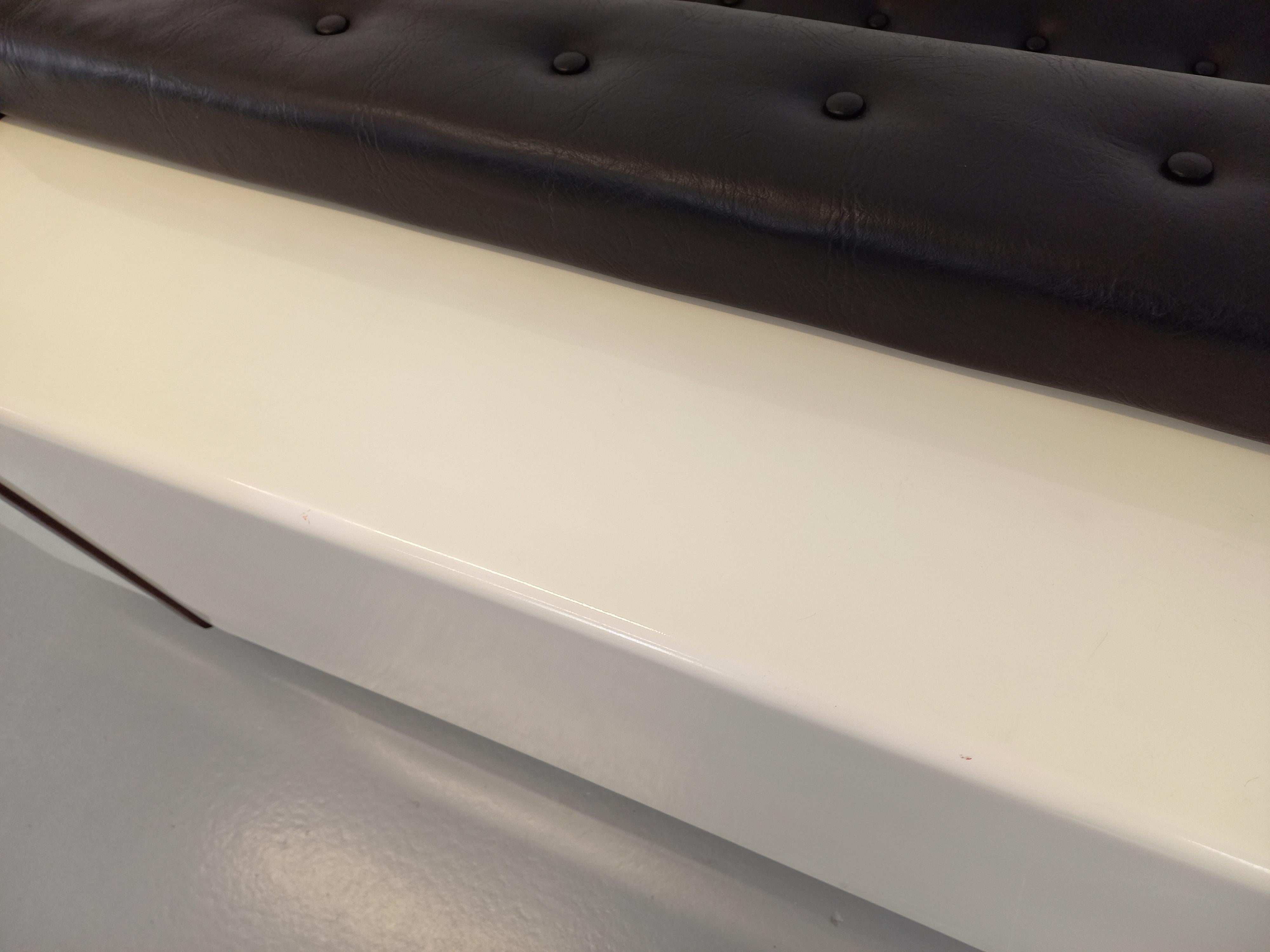 Banquette canapé-lit vintage avec éclairage intégré, design italien Beka Tortuga in vendita 7