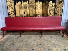 Banquette De Bistrot, laiton, 1900