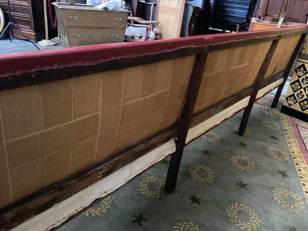 20ième siècle Banquette De Bistrot, laiton, 1900