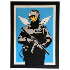 Bansky Flying Copper 2003 Unsigned