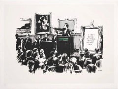 Morons - Original Banksy Print, 2007 - unsigned