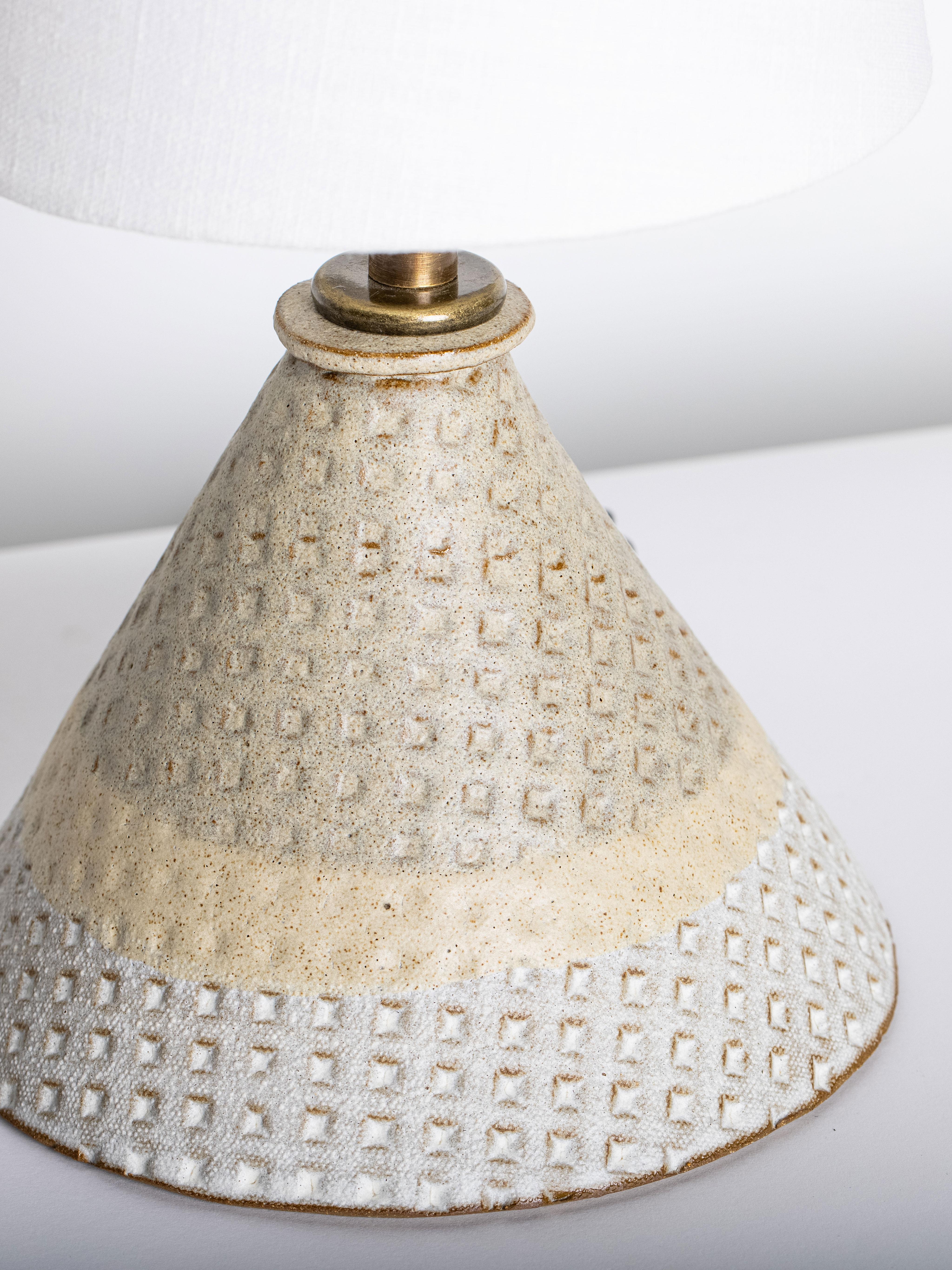 Fired Bantam Lamp by Charlie Dumais For Sale