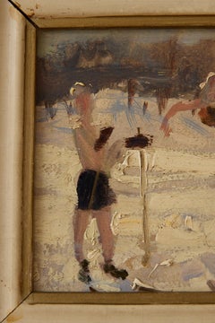 Banubani, Oil on Canvas by R. Permyakov