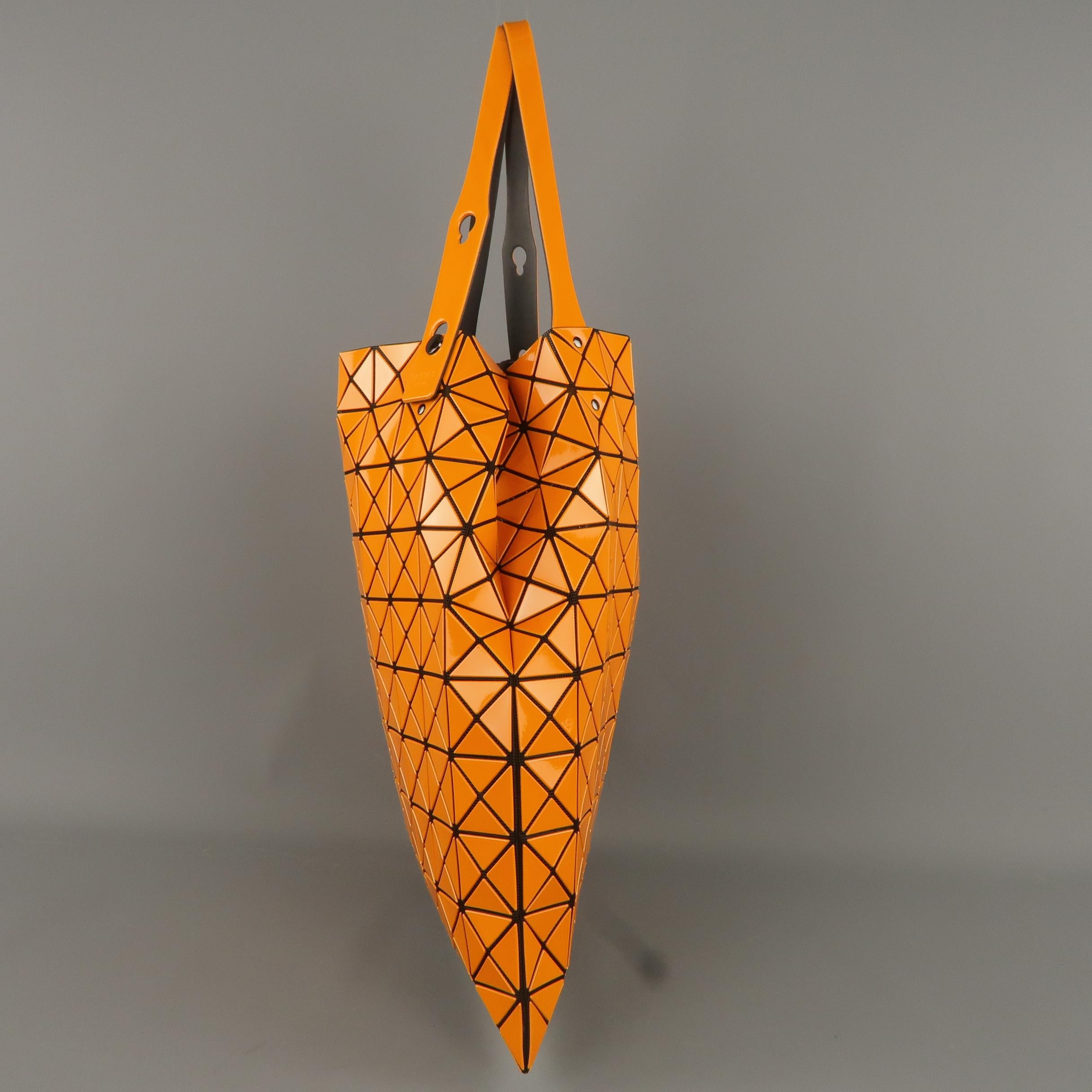 geometric tote bag