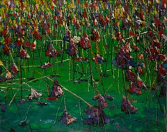 BaoChun Tao Landscape Original Oil On Canvas "Sunny Autumn I"