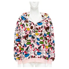 BAPE A BATHING APE BABY MILO KAWS Vintage pink camo hoodie L
