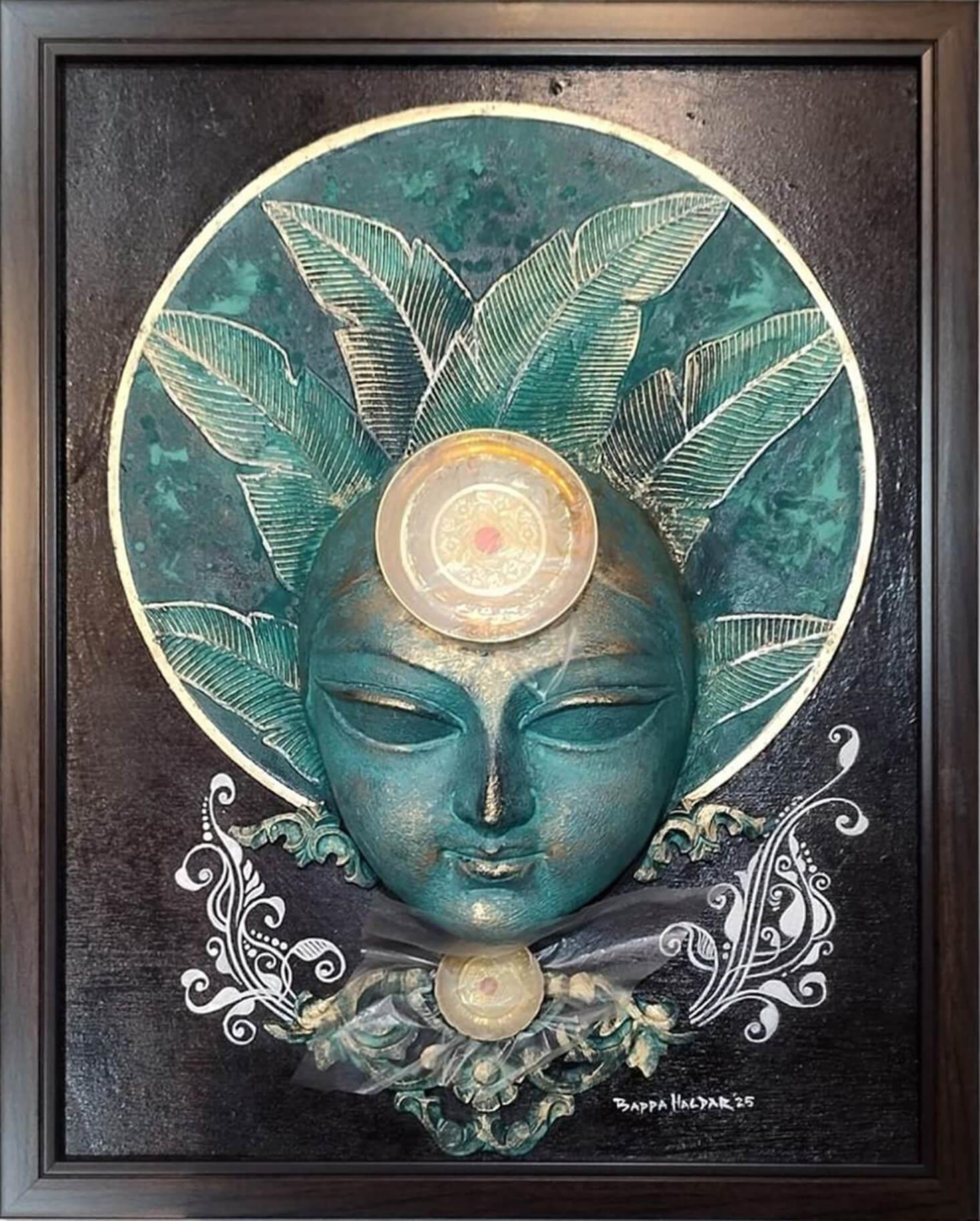 Devi, Figurativo, Murale, Legno, Fibra, Metallo di Artista Contemporaneo "In magazzino"