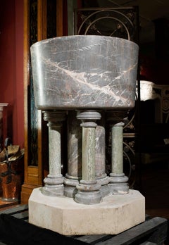 Baptismal Font in Ashburton Marble