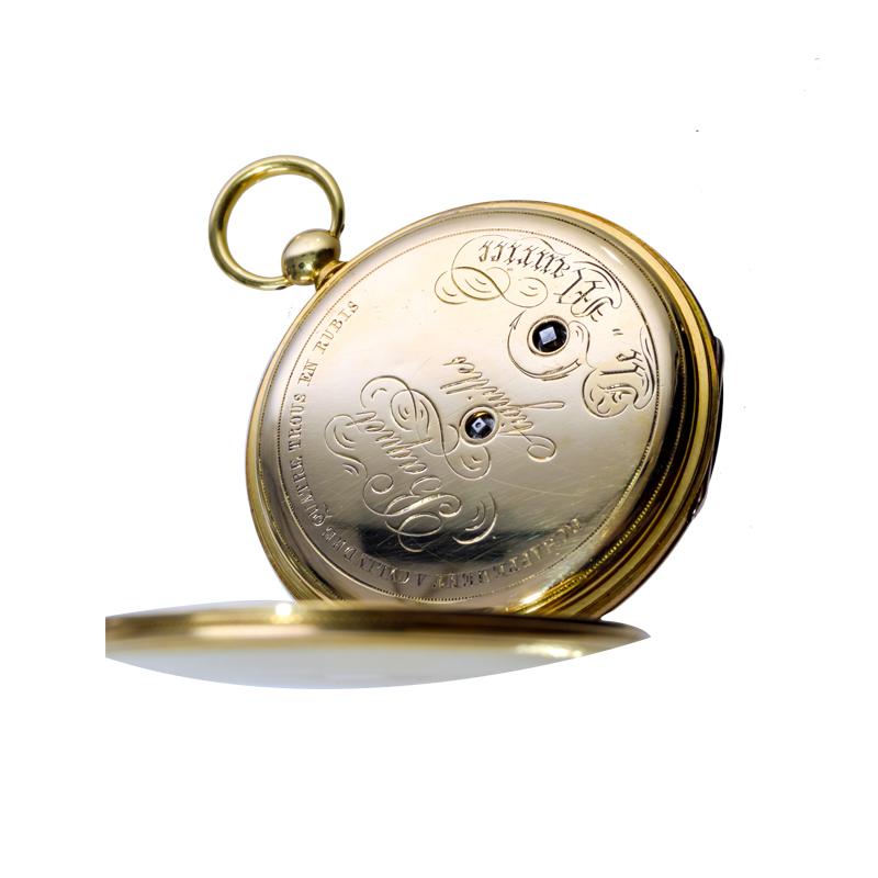 Baquet Yellow Gold Calendar Engine Turned Breguet Dial Pocket Watch For  Sale at 1stDibs | breguet pocket watch for sale, pocket calendar dial