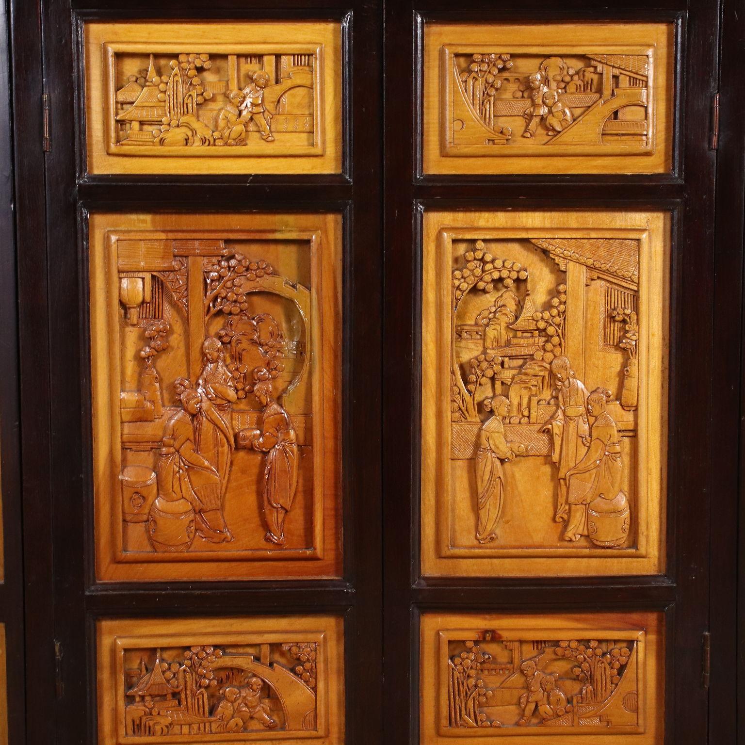 Wood Bar Cabinet, 1900s