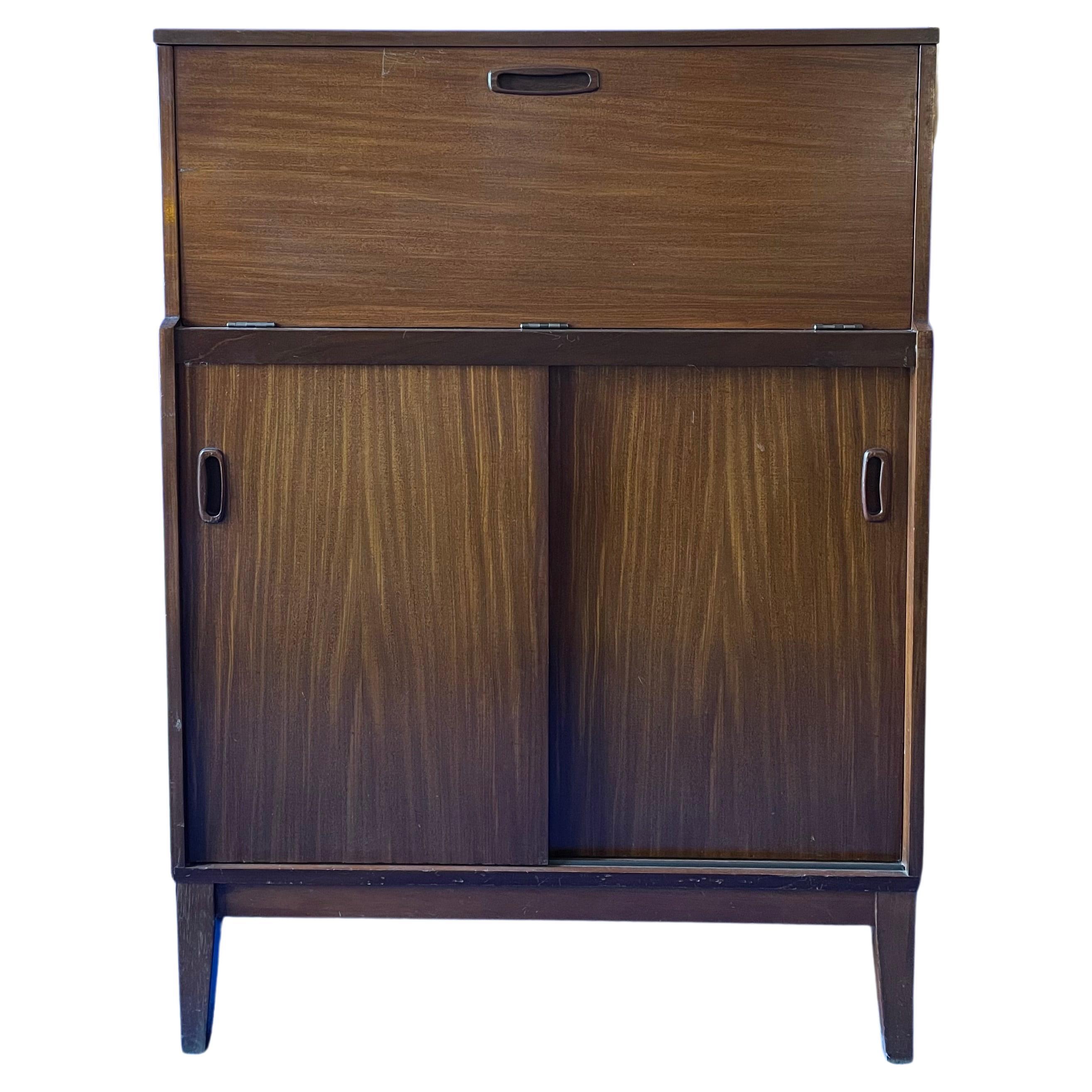 Barschrank Afromosia, 1960er-Jahre