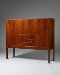 Bar Cabinet, Anonymous, Designed for C.B. Hansens Etablissement, Denmark, 1950's