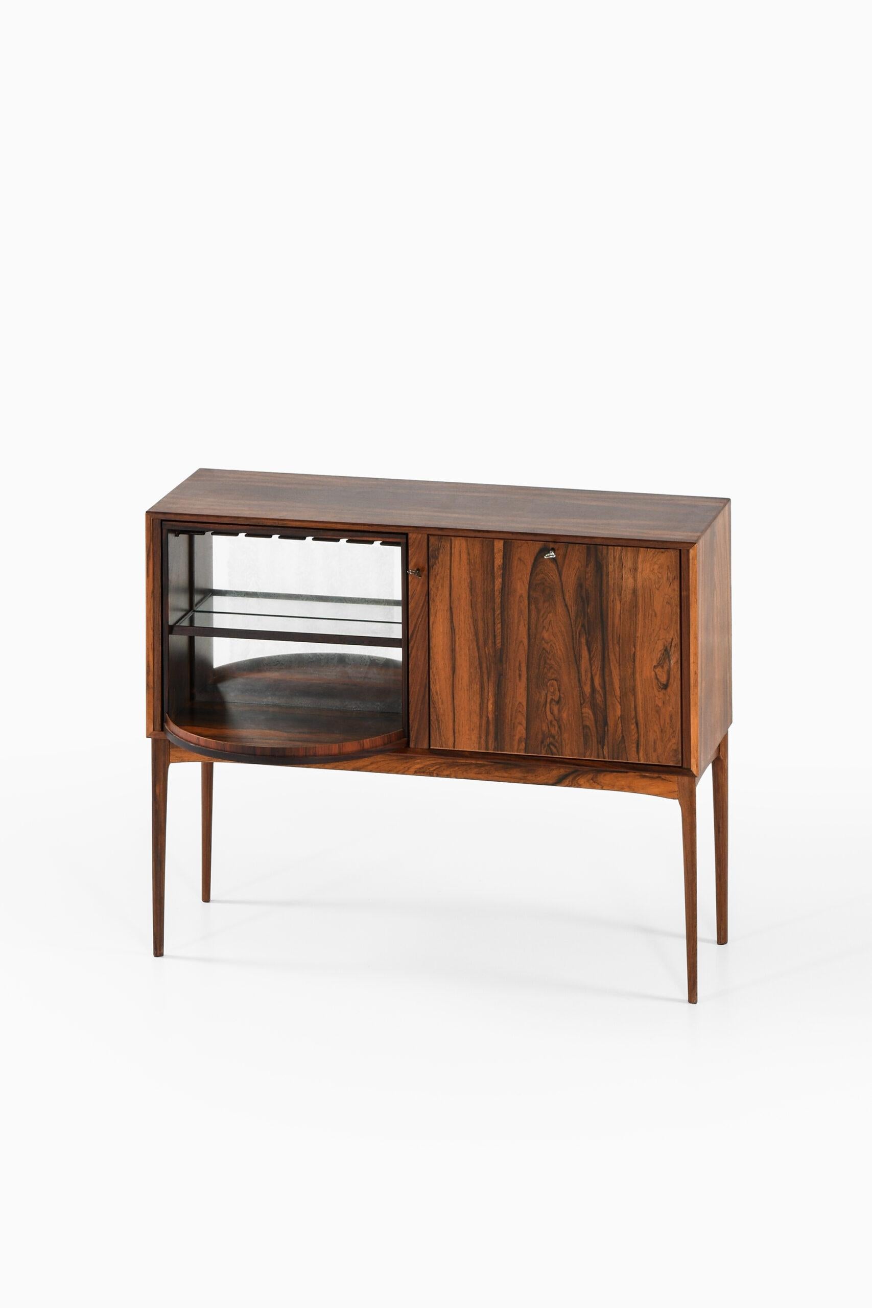 Mid-20th Century Bar Cabinet Attributed to Torbjørn Afdal by Mellemstrands Møbelfabrik in Norway