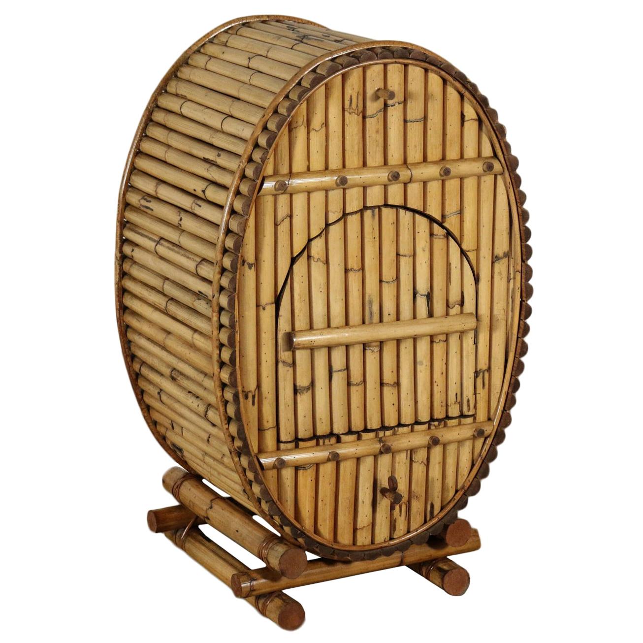 Vintage Bamboo Cocktail Tiki Bar at 1stDibs