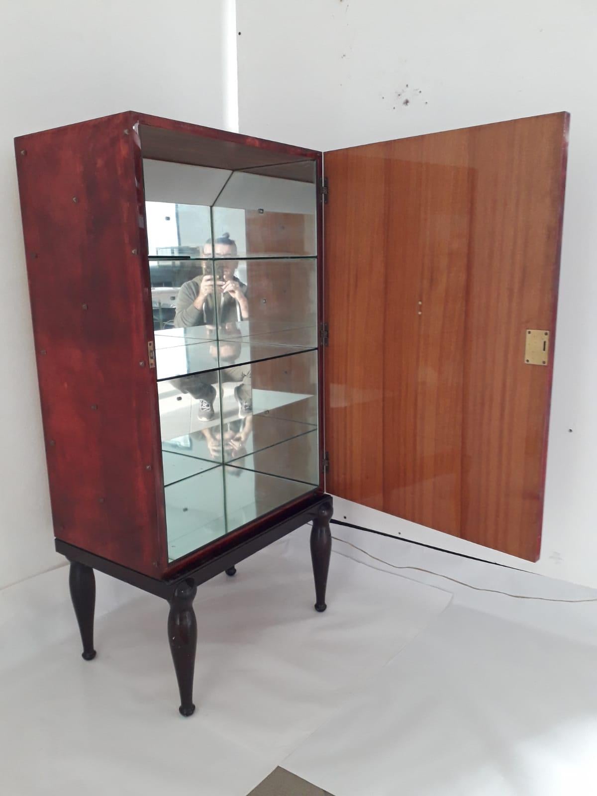 Lacquered Bar Cabinet by Aldo Tura