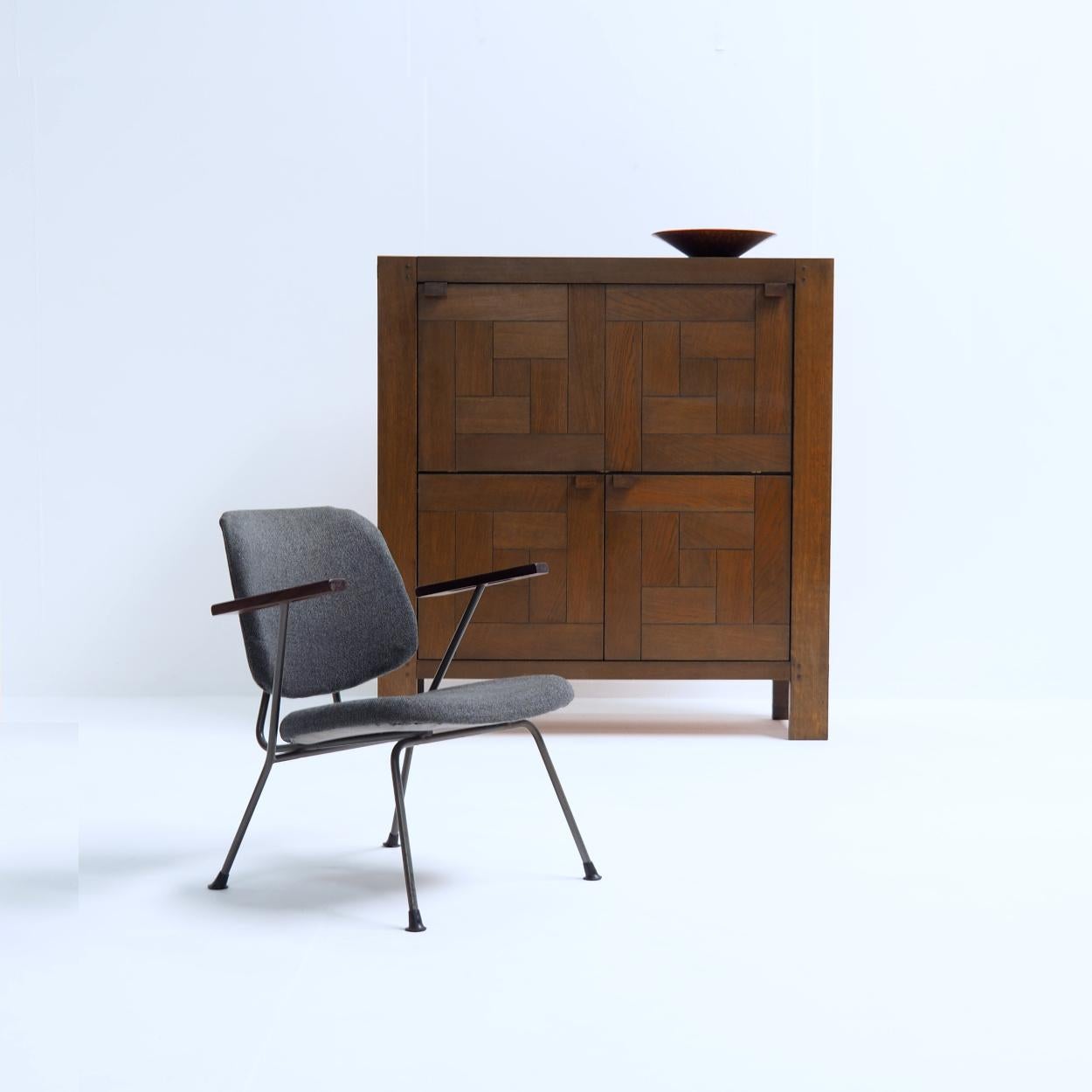 Belge Meuble de bar par Frans Defour pour Defour, Belgique, années 1970