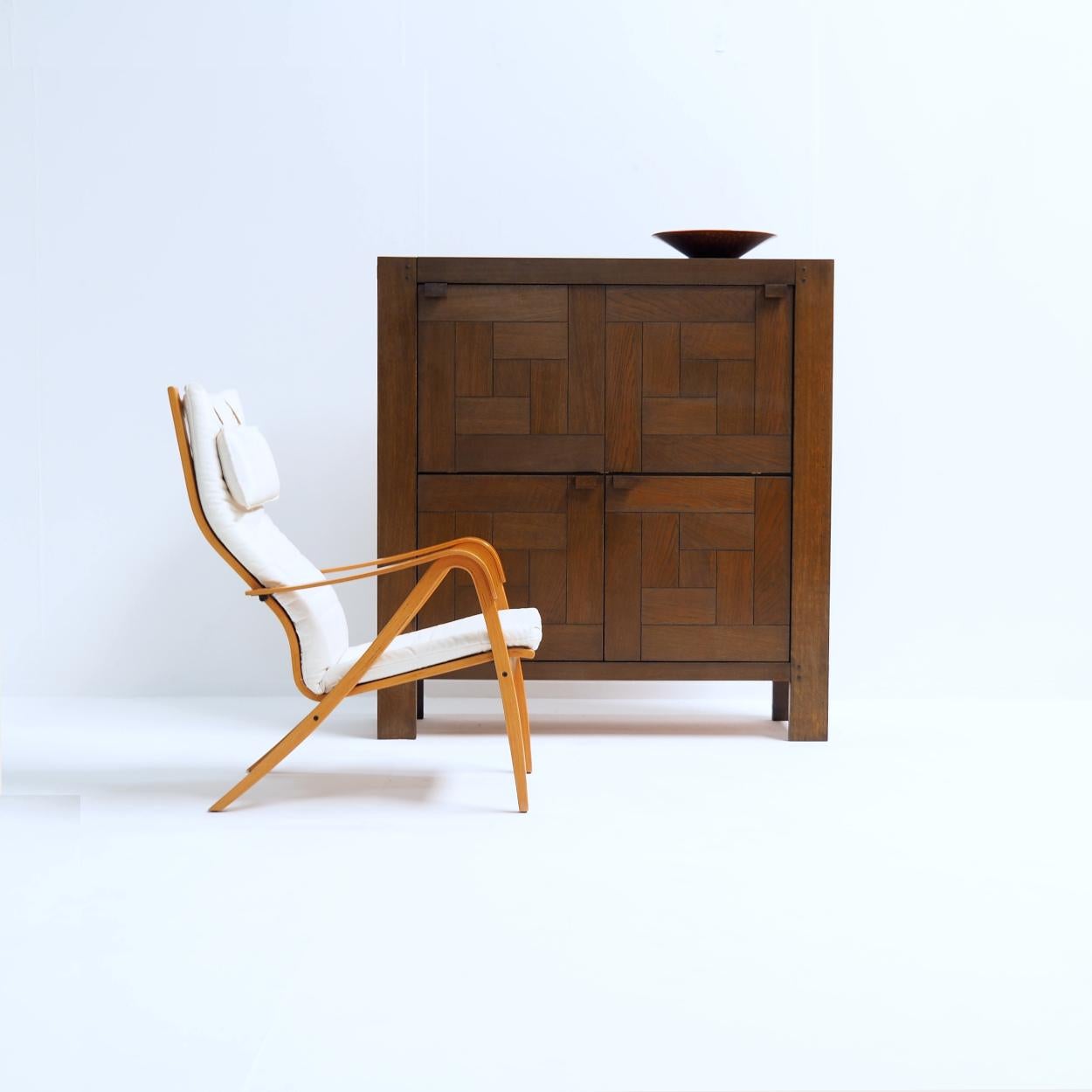 Meuble de bar par Frans Defour pour Defour, Belgique, années 1970 1