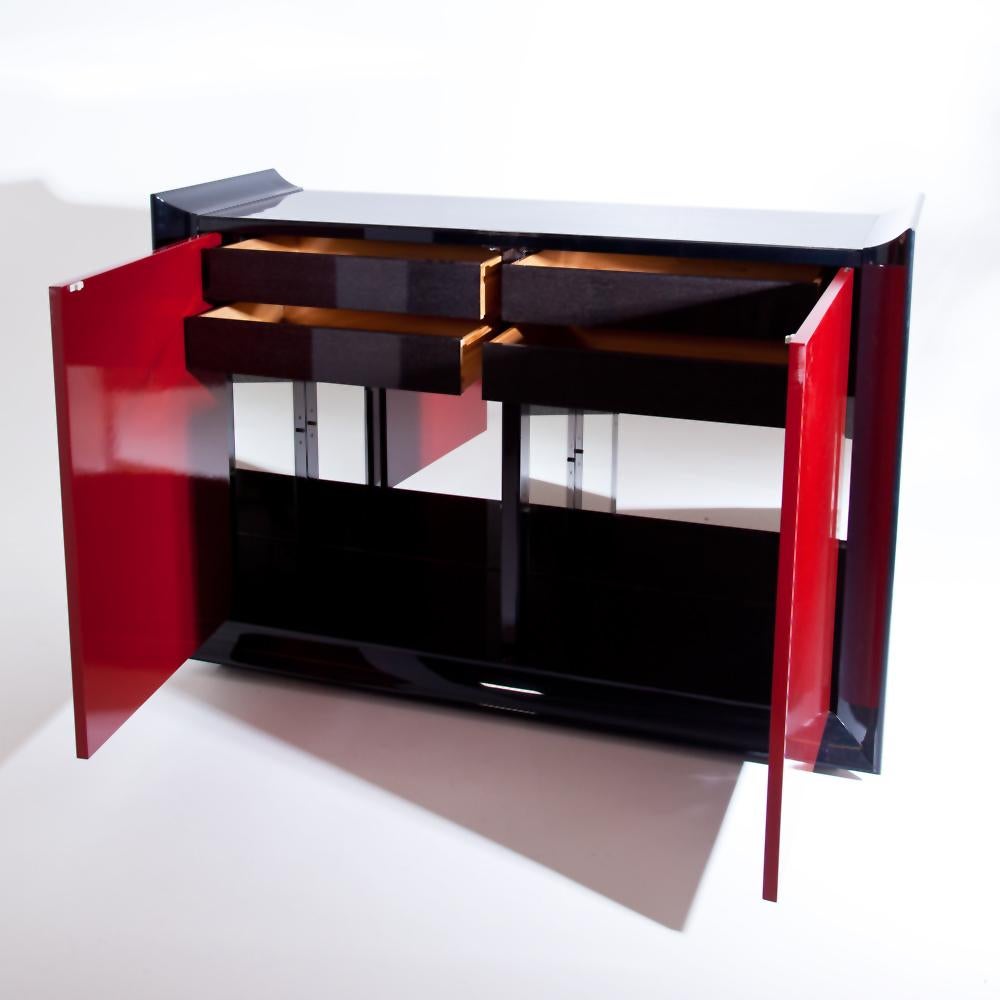 Moderne Meuble de bar de Gio Frigerio, Italie, années 1970 en vente