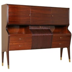 Bar Cabinet by Osvaldo Borsani Vintage, Italy, 1950s-1960s