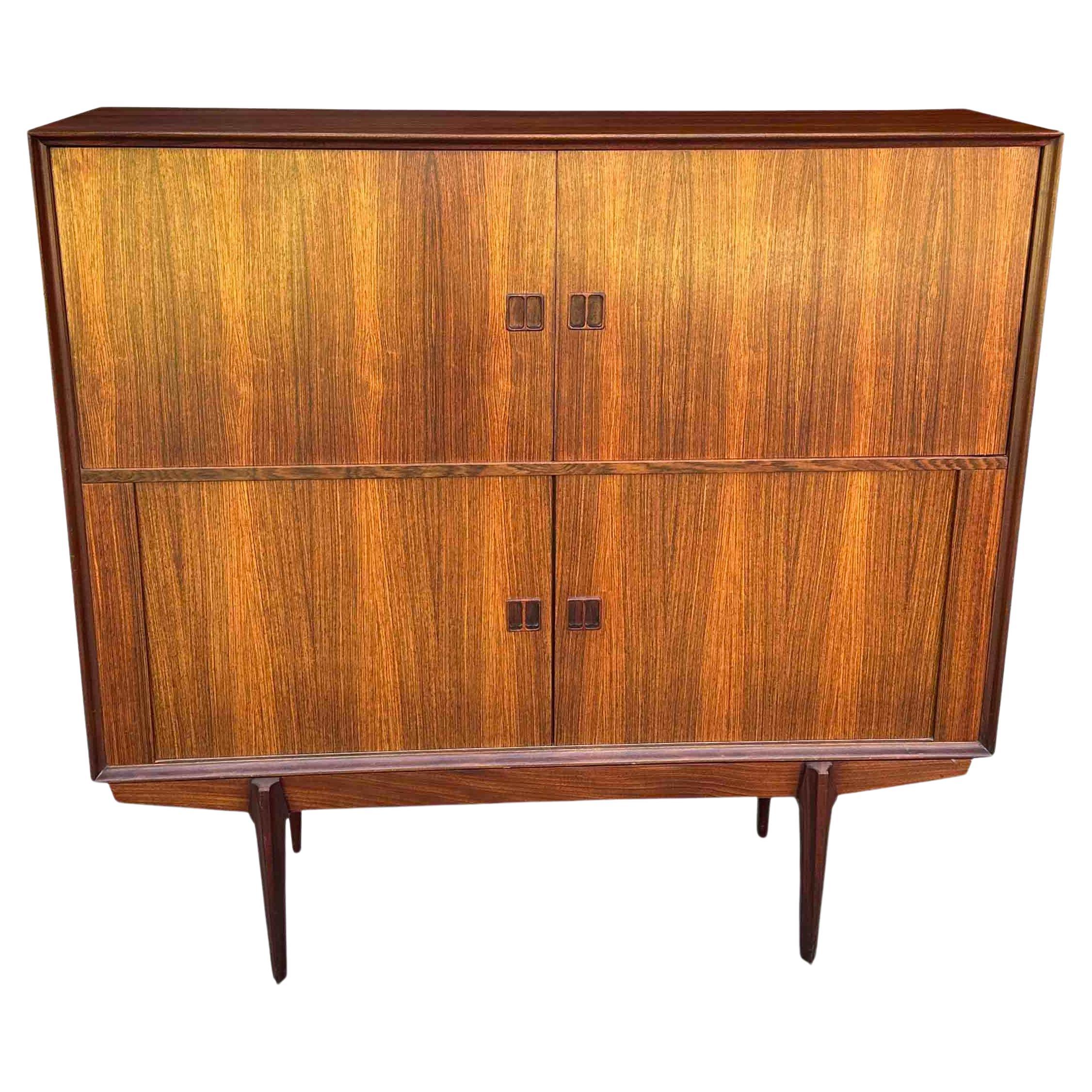 Bar Cabinet by Oswald Vermaercke for V-Form, Belgium, 1960s For Sale