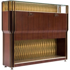 Bar Cabinet by Vittorio Dassi for Consorzio Esposizione Mobili Cantù