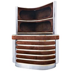Bar Cabinet by Willy Rizzo, Italy, 1970s