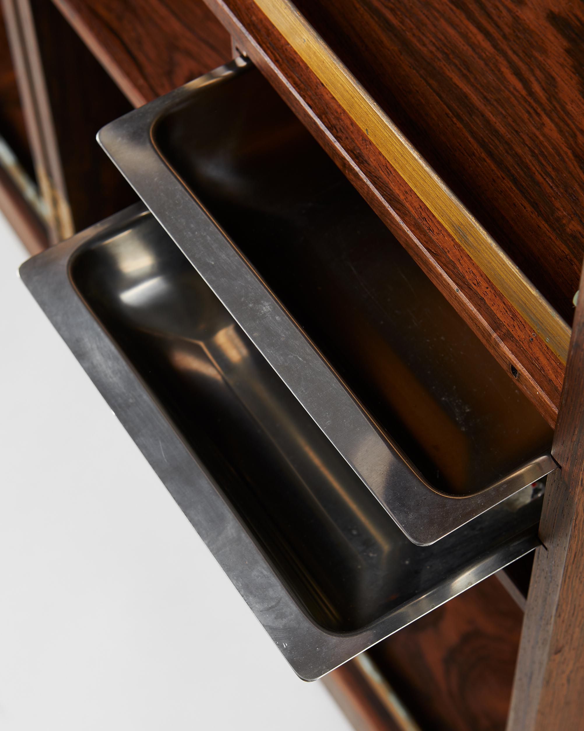 Bar Cabinet ‘Captain’s bar’, Anonymous for Dyrlund, Denmark, 1960s 5