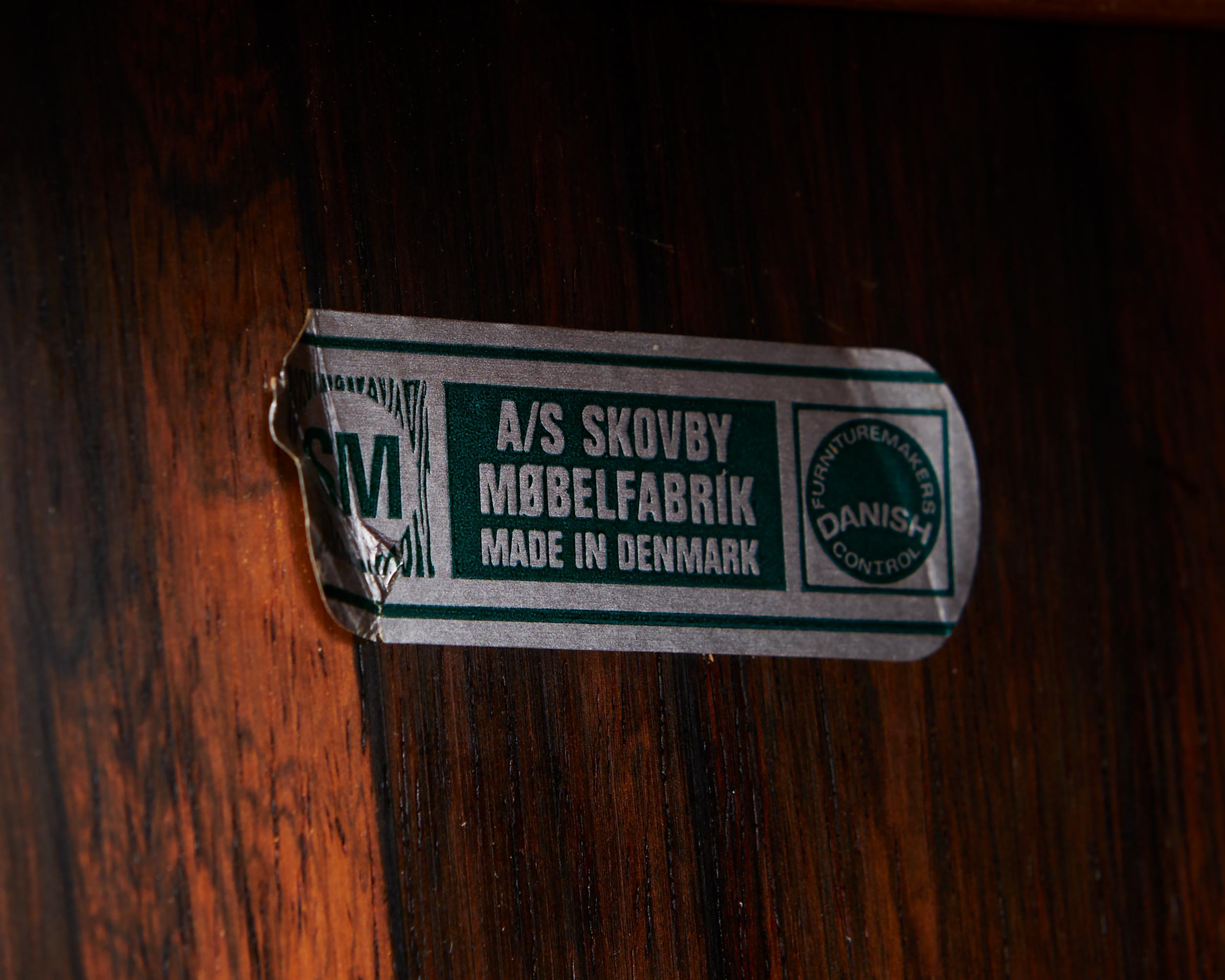 Bar Cabinet ‘Captain’s bar’, Anonymous for Dyrlund, Denmark, 1960s 7