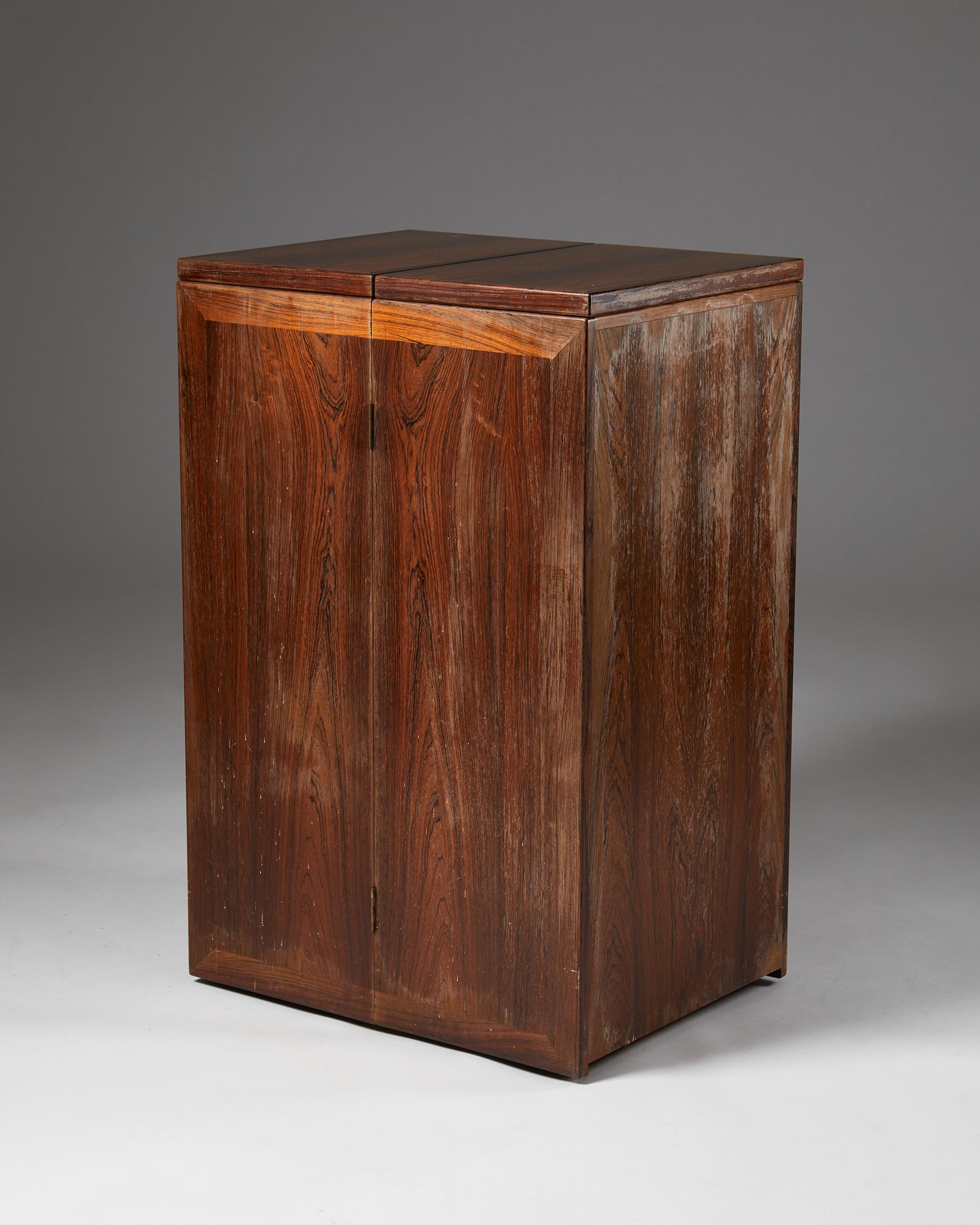 Bar Cabinet ‘Captain’s bar’, Anonymous for Dyrlund, Denmark, 1960s 1