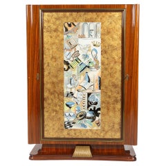Bar cabinet designed by Marino Meo and made by Luigi Scremin, circa 1946