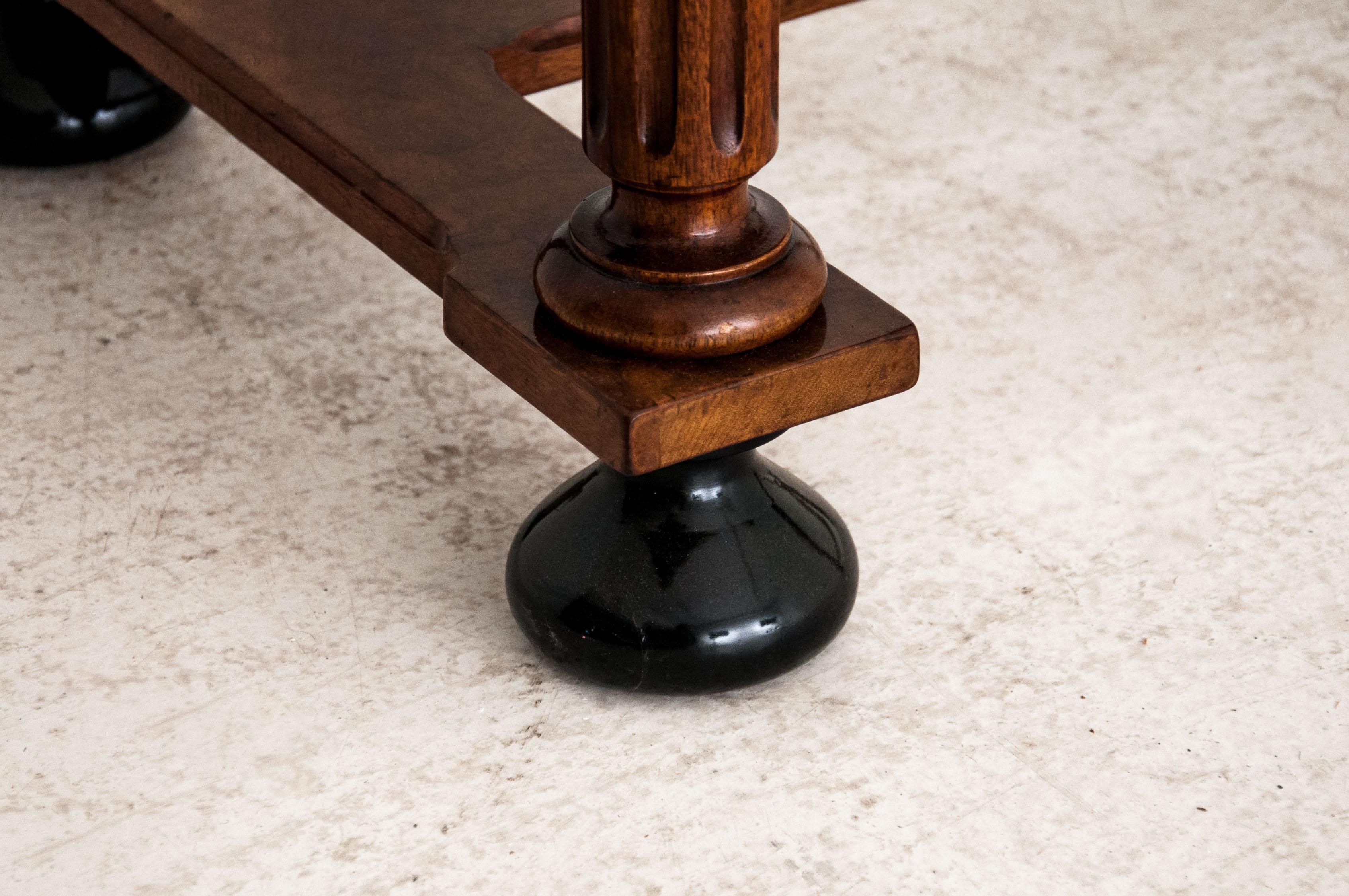 Bar Walnut Empire Style Cabinet from circa 1870 5