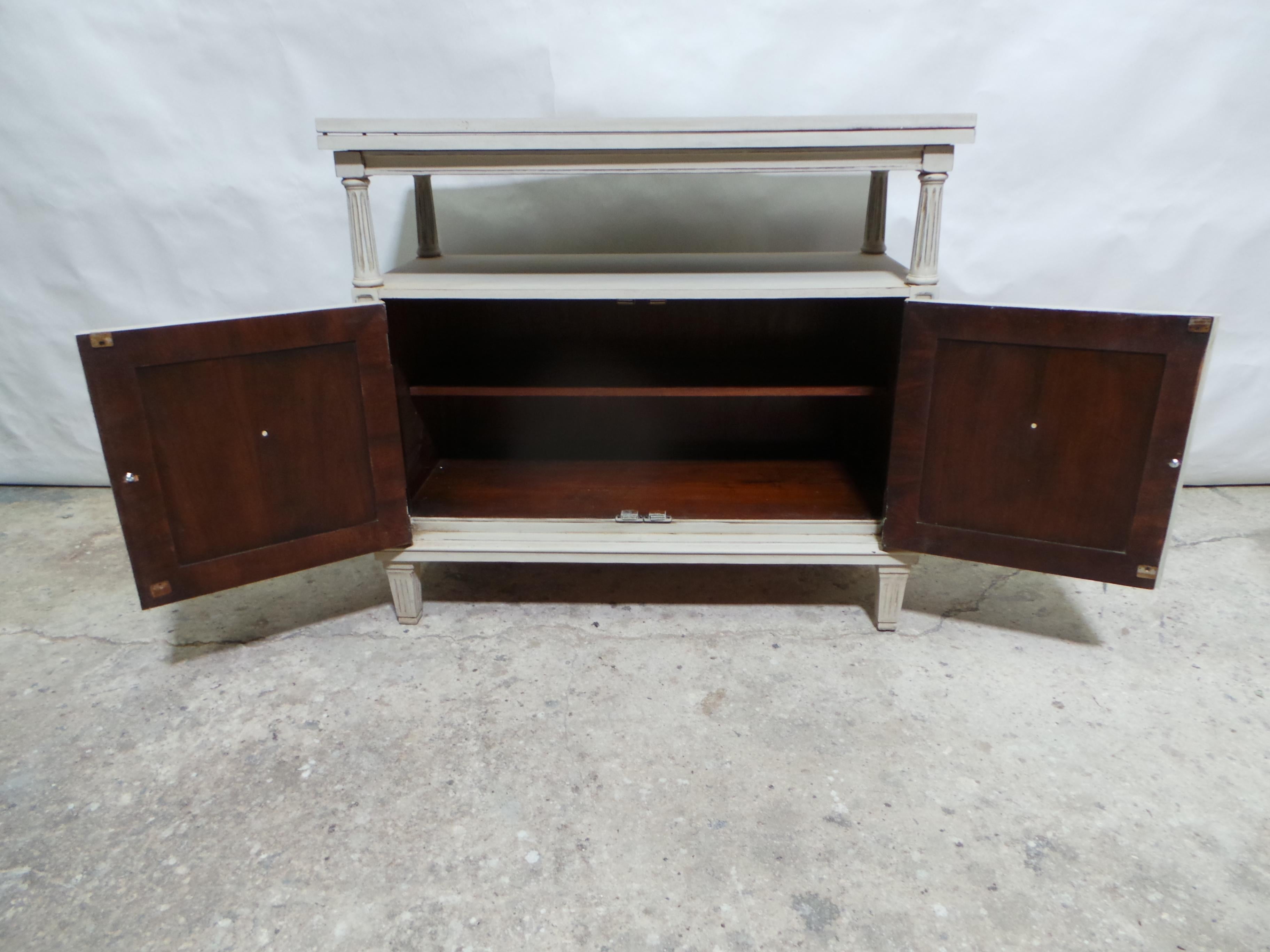 Swedish Bar Cabinet Gustavian Style For Sale