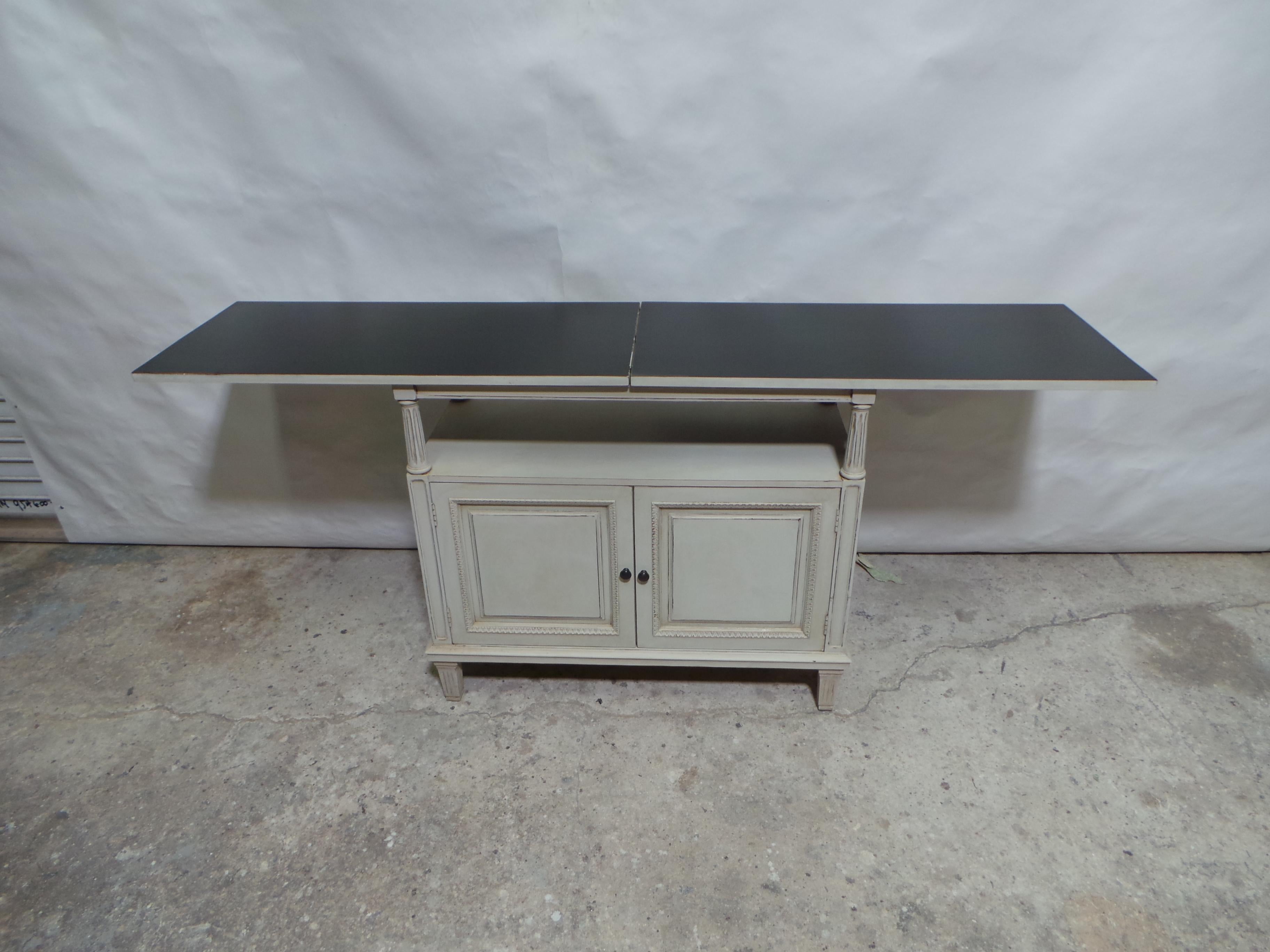 Mid-20th Century Bar Cabinet Gustavian Style For Sale