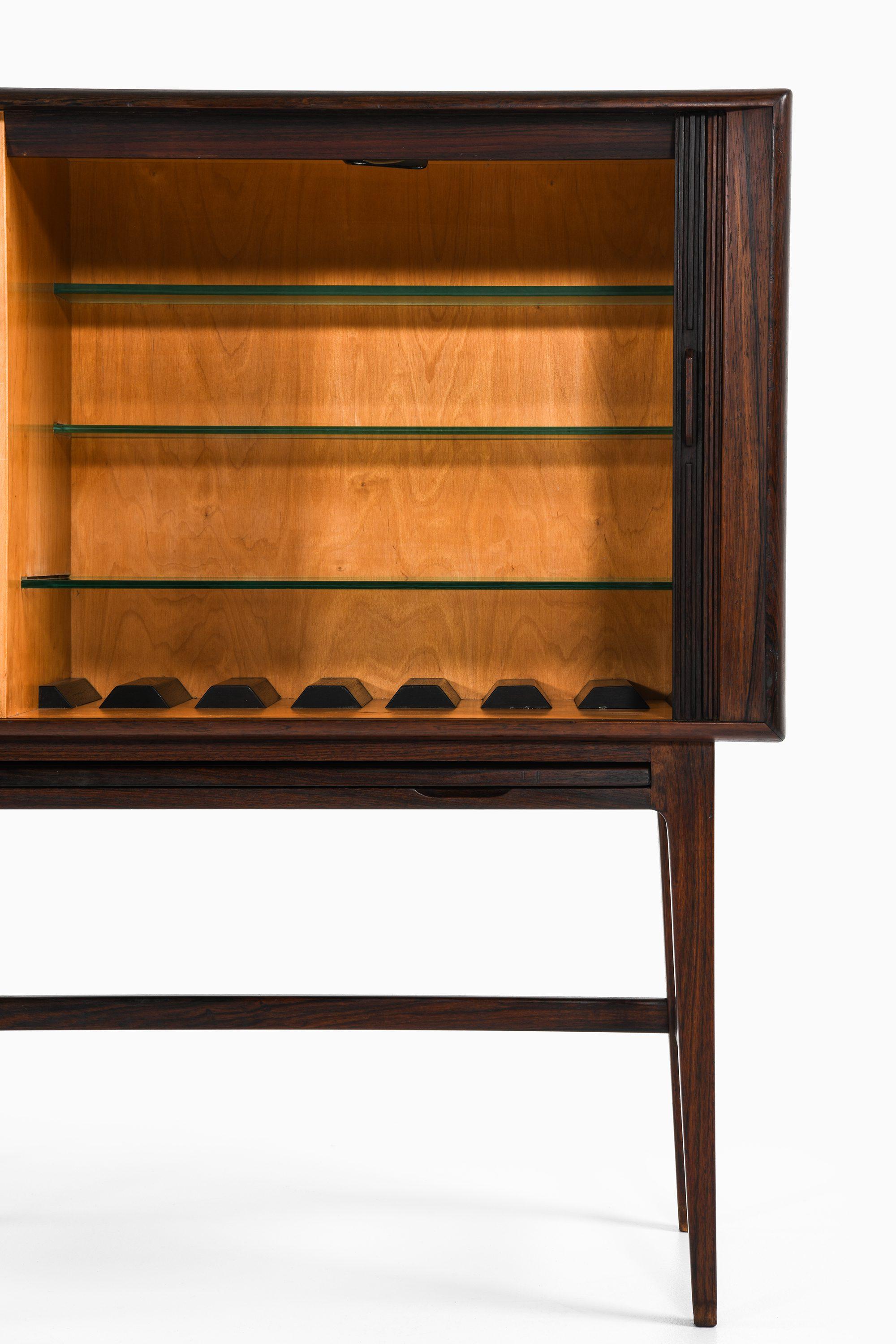 Bar Cabinet in Rosewood by Kurt Østervig, 1960's In Good Condition For Sale In Limhamn, Skåne län