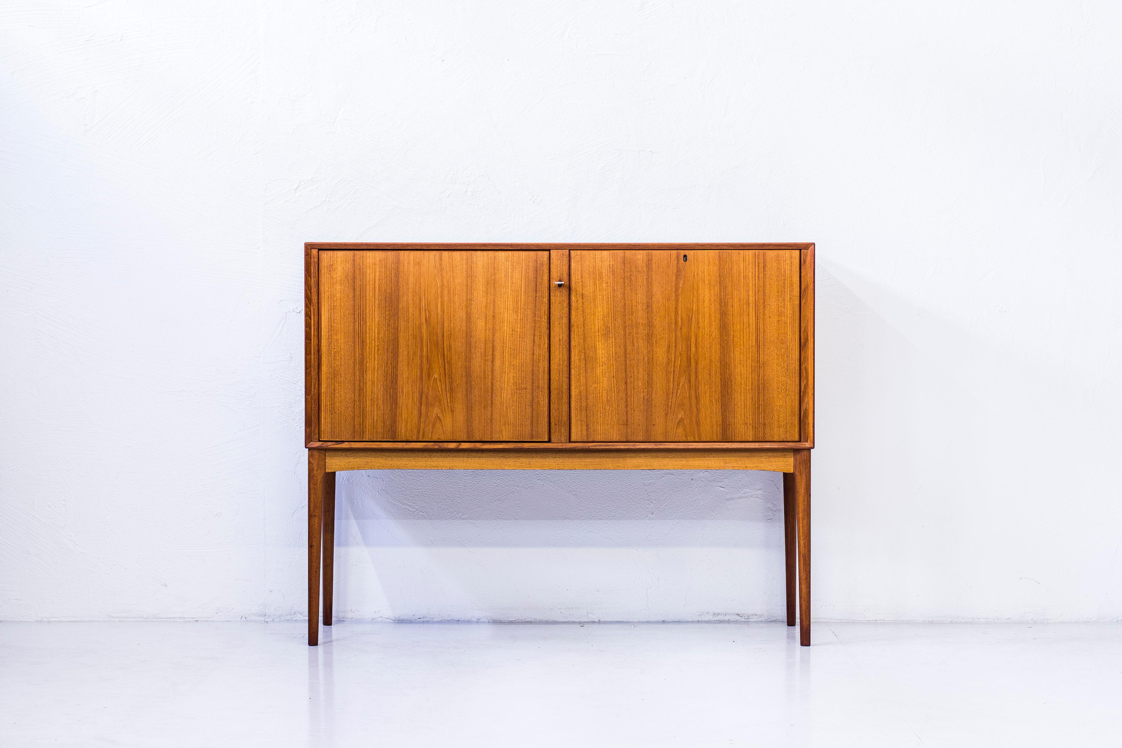 Bar Cabinet in Teak by Torbjørn Afdal from Mellemstrand, Norway, 1950s 5
