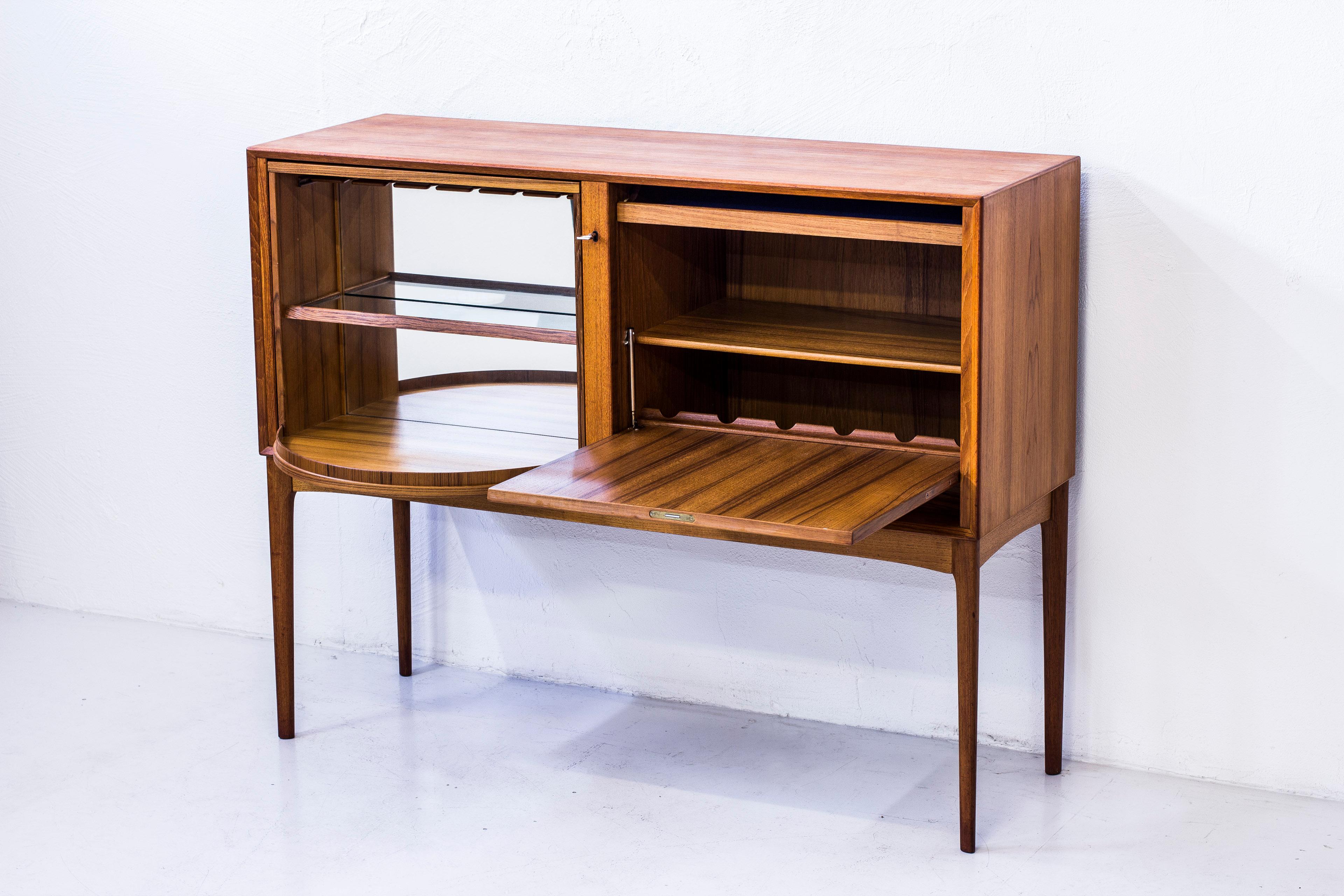 Norwegian Bar Cabinet in Teak by Torbjørn Afdal from Mellemstrand, Norway, 1950s