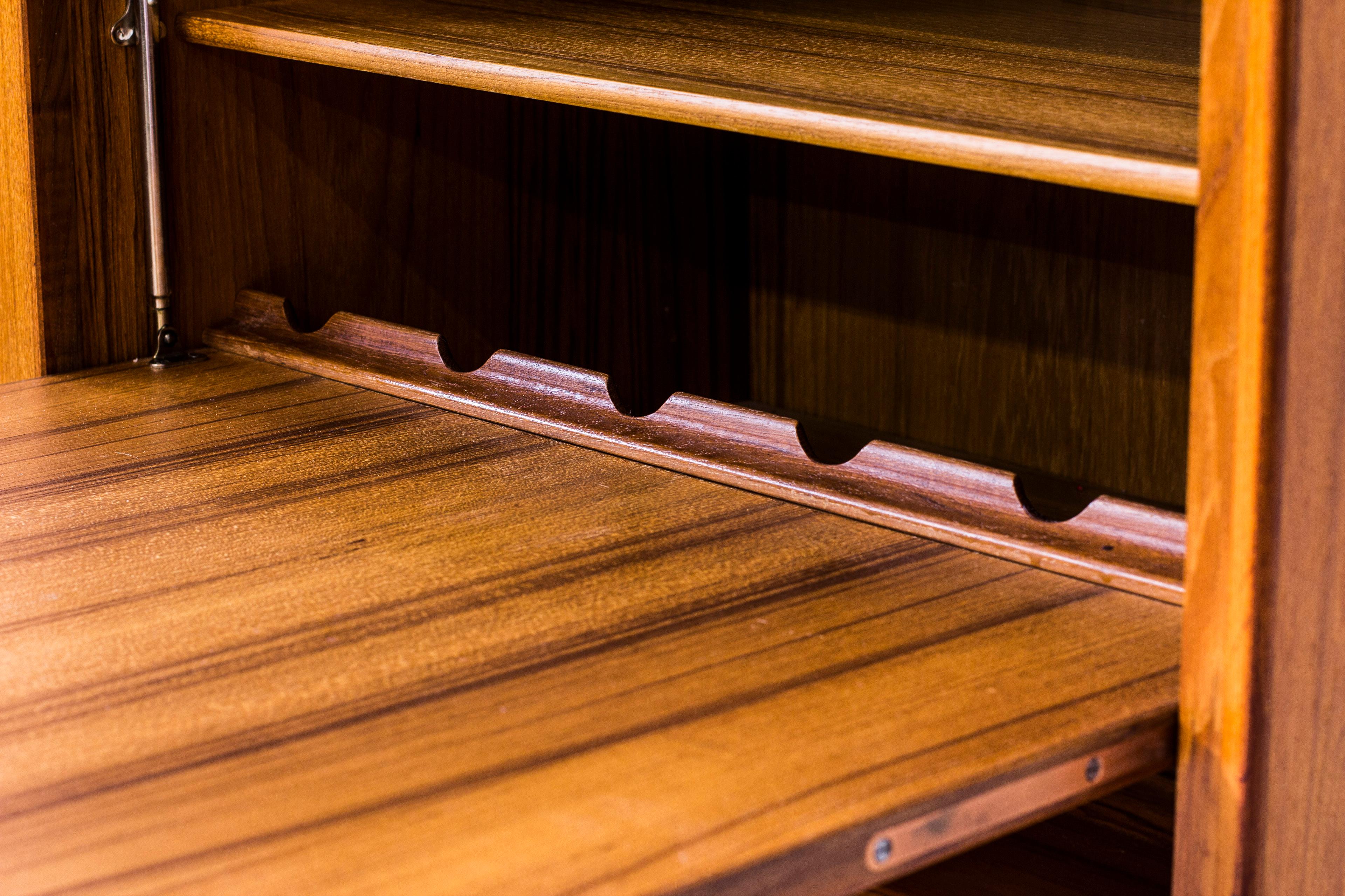 Bar Cabinet in Teak by Torbjørn Afdal from Mellemstrand, Norway, 1950s 2